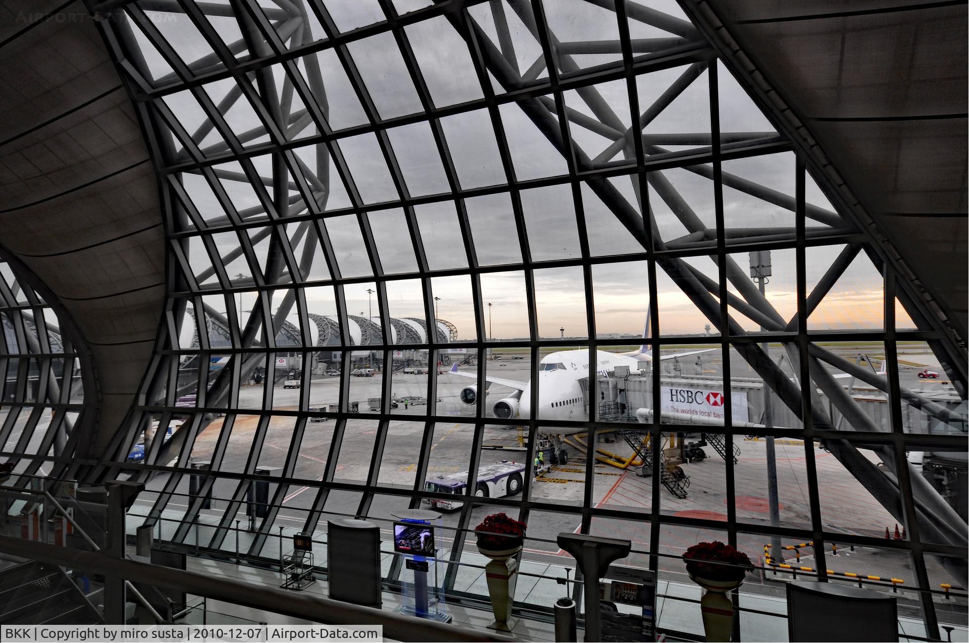 Suvarnabhumi Airport (New Bangkok International Airport), Samut Prakan (near Bangkok) Thailand (BKK) - Bangkok Suvarnabhumi International Airport, Thailand