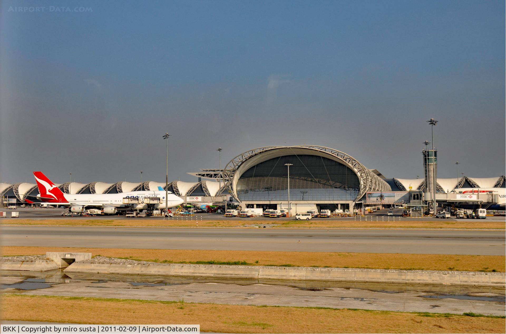 Suvarnabhumi Airport (New Bangkok International Airport), Samut Prakan (near Bangkok) Thailand (BKK) - Bangkok Suvarnabhumi International Airport, Thailand
