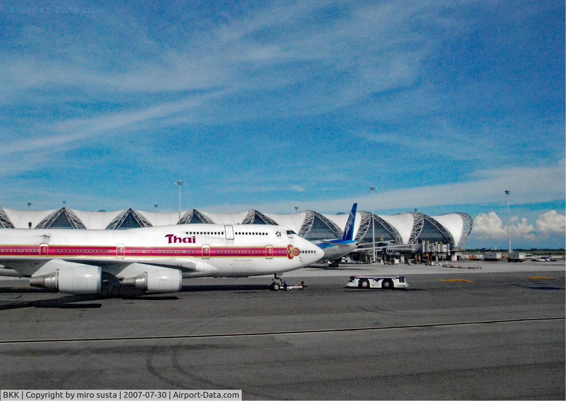 Suvarnabhumi Airport (New Bangkok International Airport), Samut Prakan (near Bangkok) Thailand (BKK) - Bangkok Suvarnabhumi International Airport, Thailand