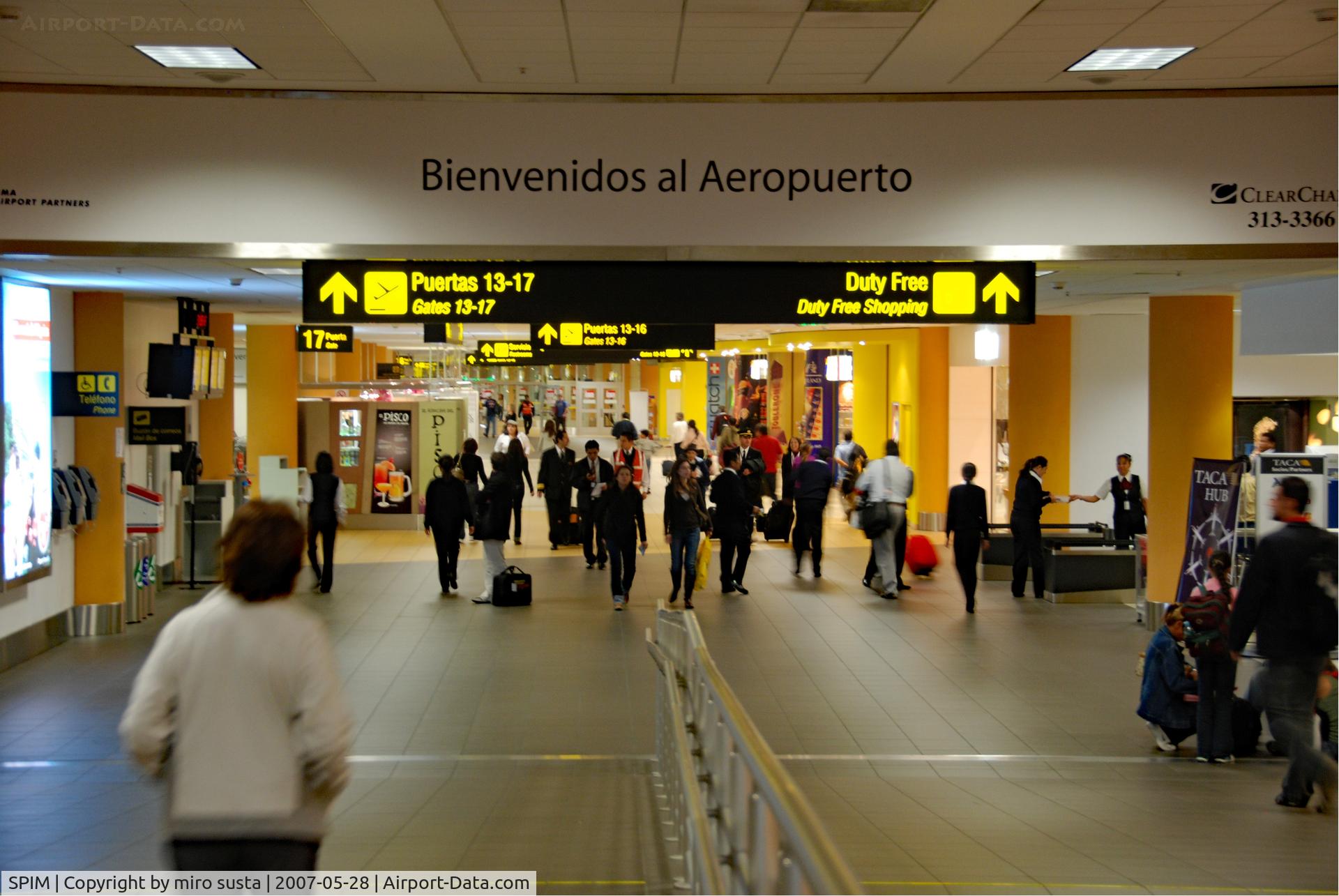 Jorge Chávez International Airport, Callao/Lima, Lima Metropolitan Area Peru (SPIM) - Lima Jorge Chávez International Airport, Peru