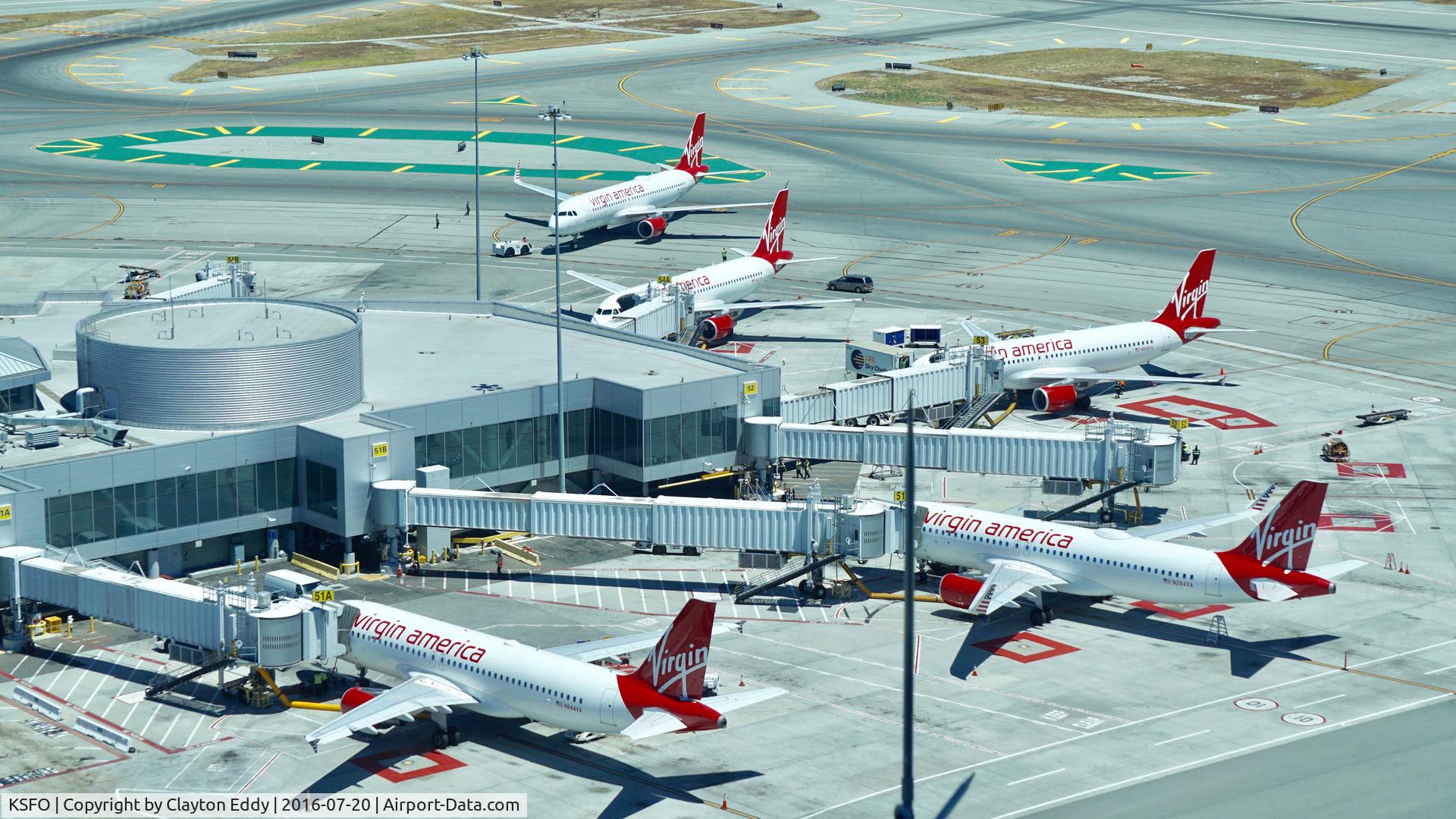 San Francisco International Airport (SFO) - Shot taken from the new tower at SFO. 2016.