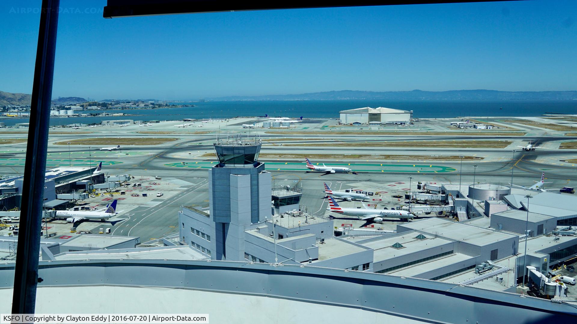 San Francisco International Airport (SFO) - Shot taken from new tower at SFO. 2016.