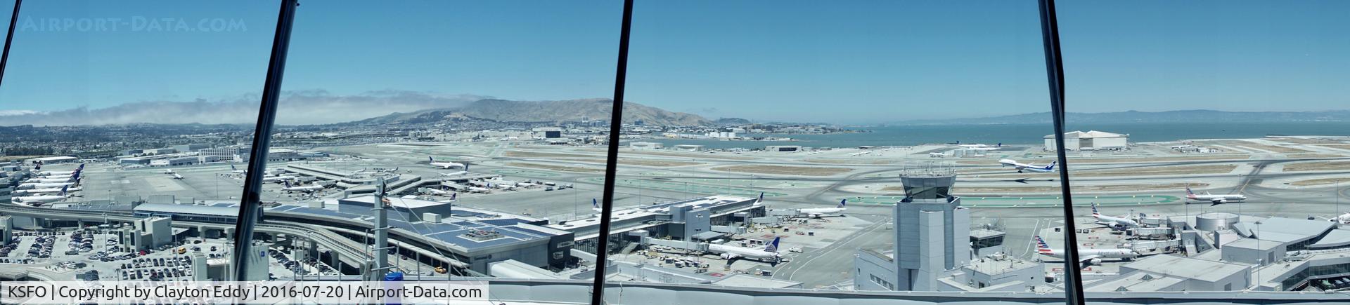 San Francisco International Airport (SFO) - Shot taken from new SFO tower. 2016