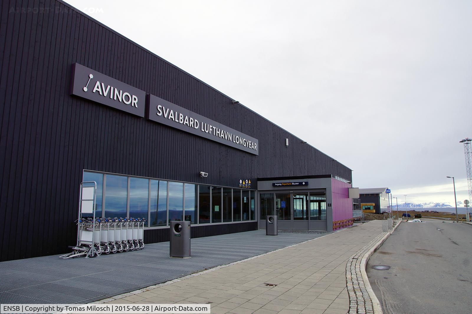 Svalbard Airport, Longyear, Longyearbyen, Svalbard Norway (ENSB) - You see the inscription 