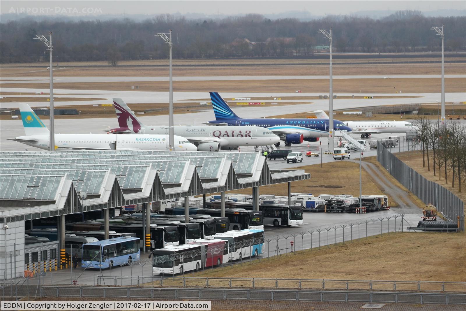 Munich International Airport (Franz Josef Strauß International Airport), Munich Germany (EDDM) - Some aircrafts of members of Munich Security Conference...