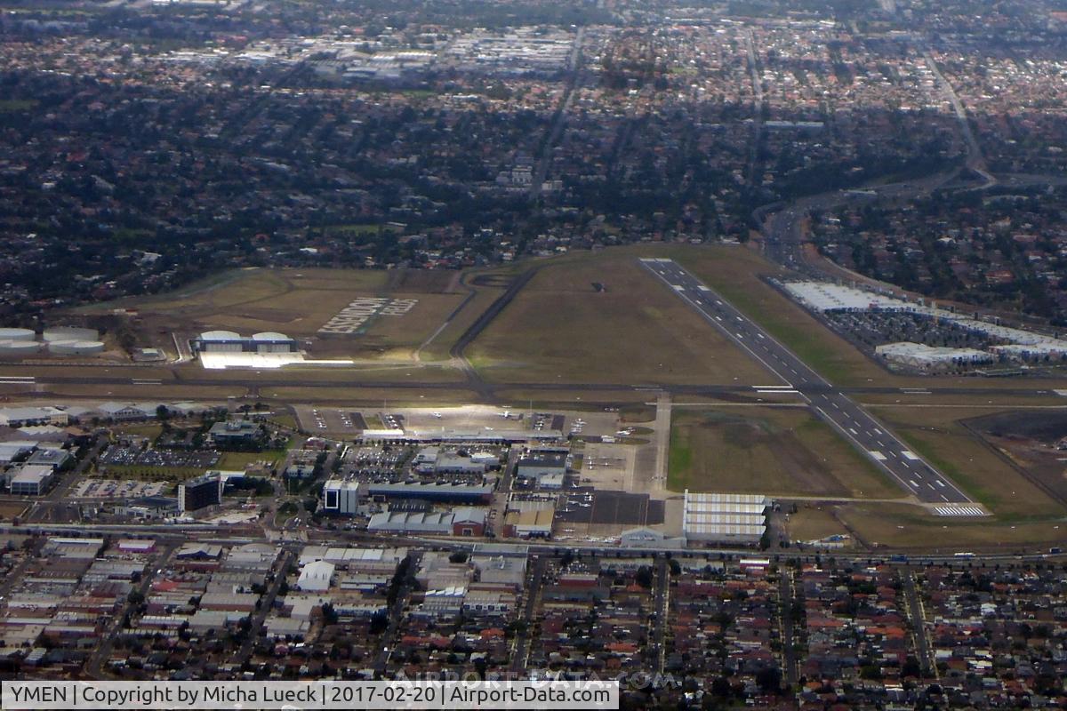 Essendon Airport, Essendon North, Victoria Australia (YMEN) - Taken from VH-QPG (MEL-SIN)