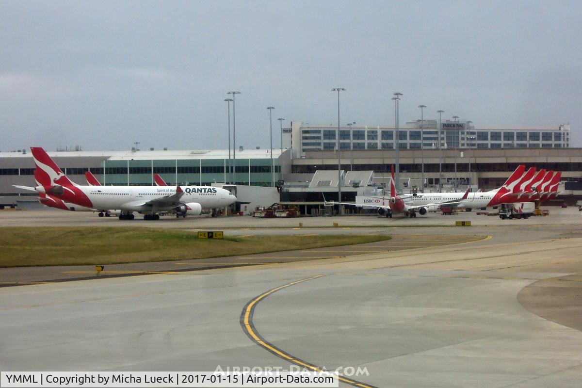 Melbourne International Airport, Tullamarine, Victoria Australia (YMML) - lots of flying kangaroos at Tullamarine