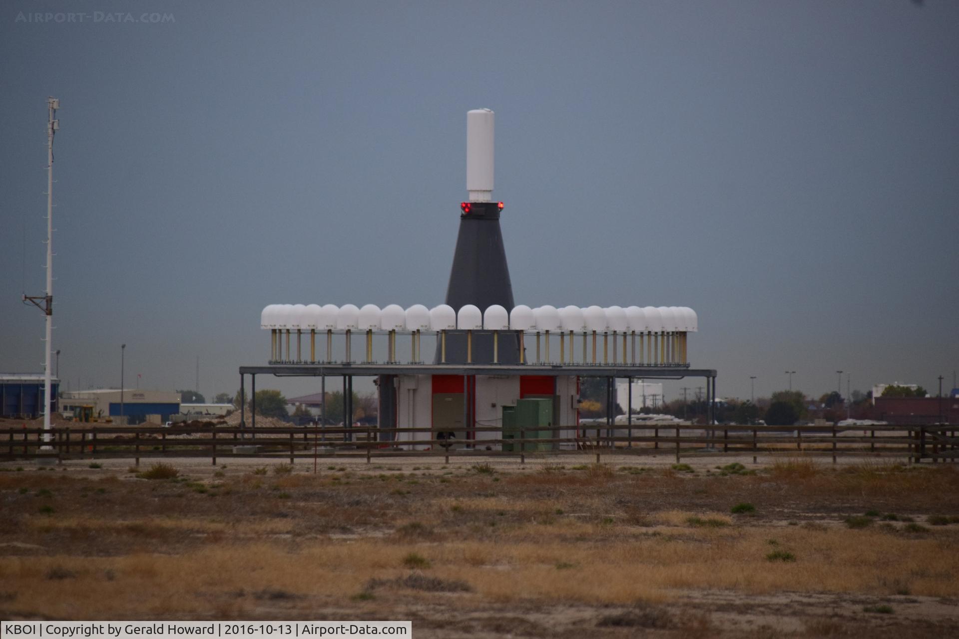 Boise Air Terminal/gowen Fld Airport (BOI) - Airport's VOR on the east side of the airfield.