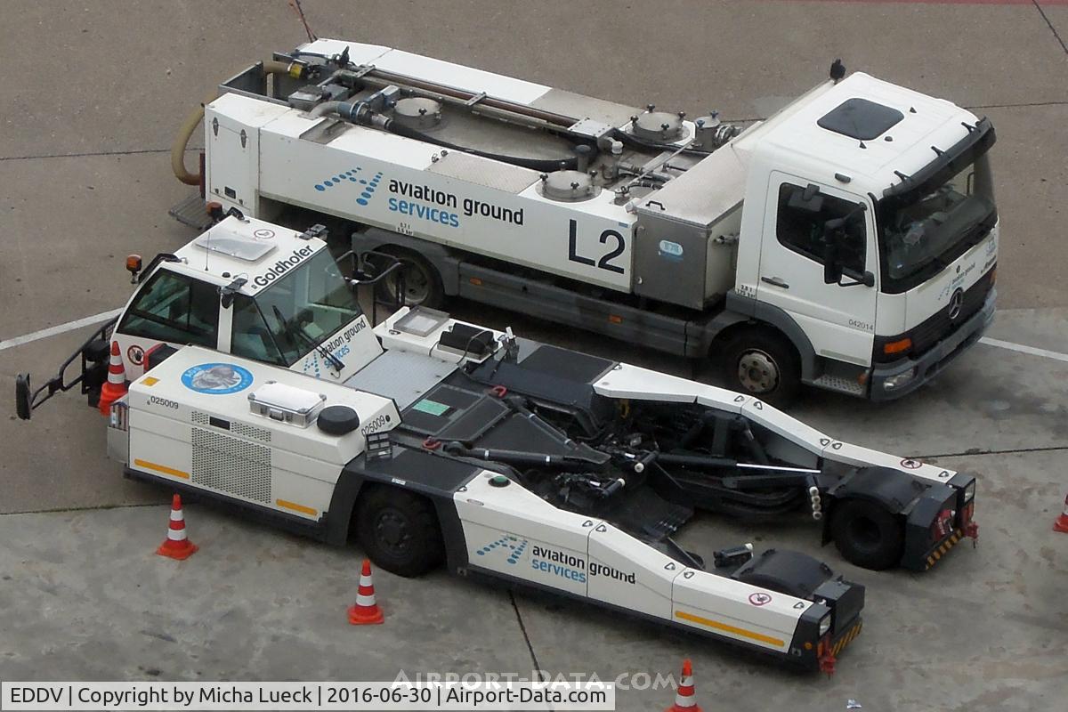 Hanover/Langenhagen International Airport, Hanover Germany (EDDV) - At Hanover