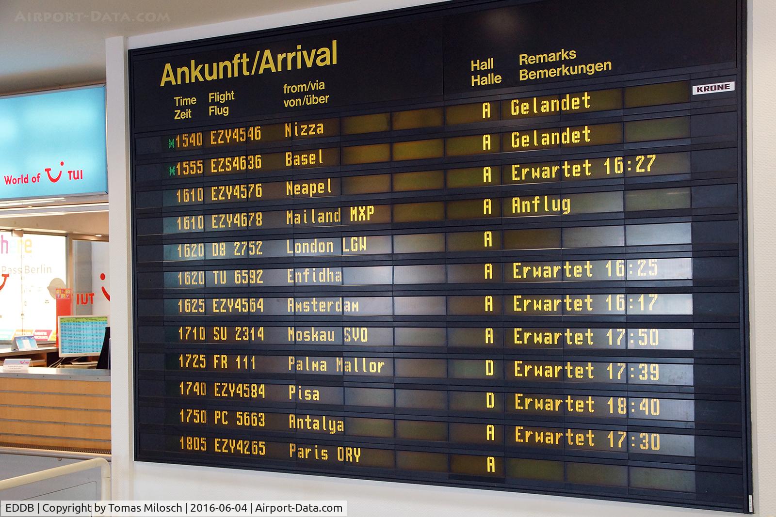 Berlin Brandenburg International Airport, Berlin Germany (EDDB) - Easyjet is the dominating airline at SXF