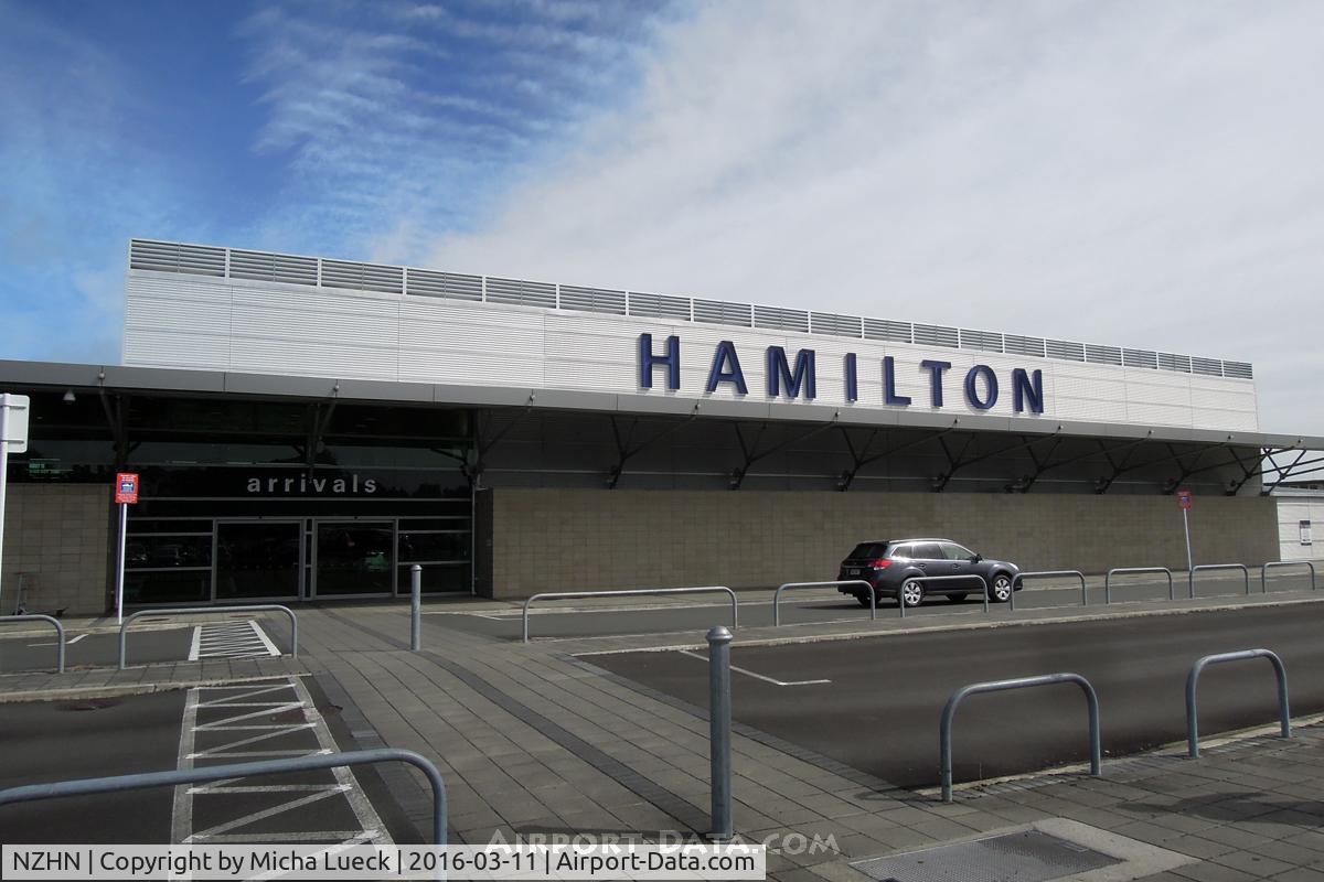 Hamilton International Airport, Hamilton New Zealand (NZHN) - Hamilton's airport is plain from the outside, but quite nice inside.