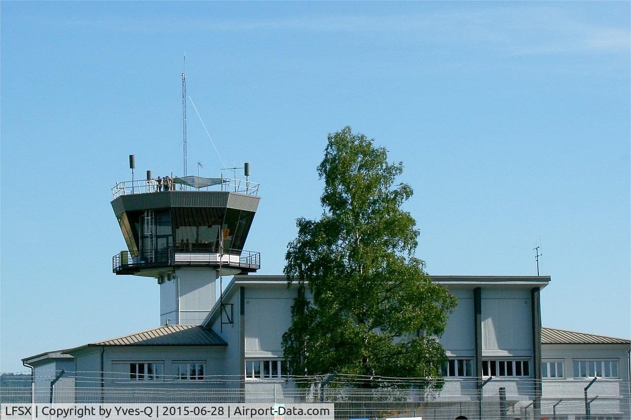 LFSX Airport - Control tower, Luxeuil-St Sauveur Air Base 116 (LFSX)