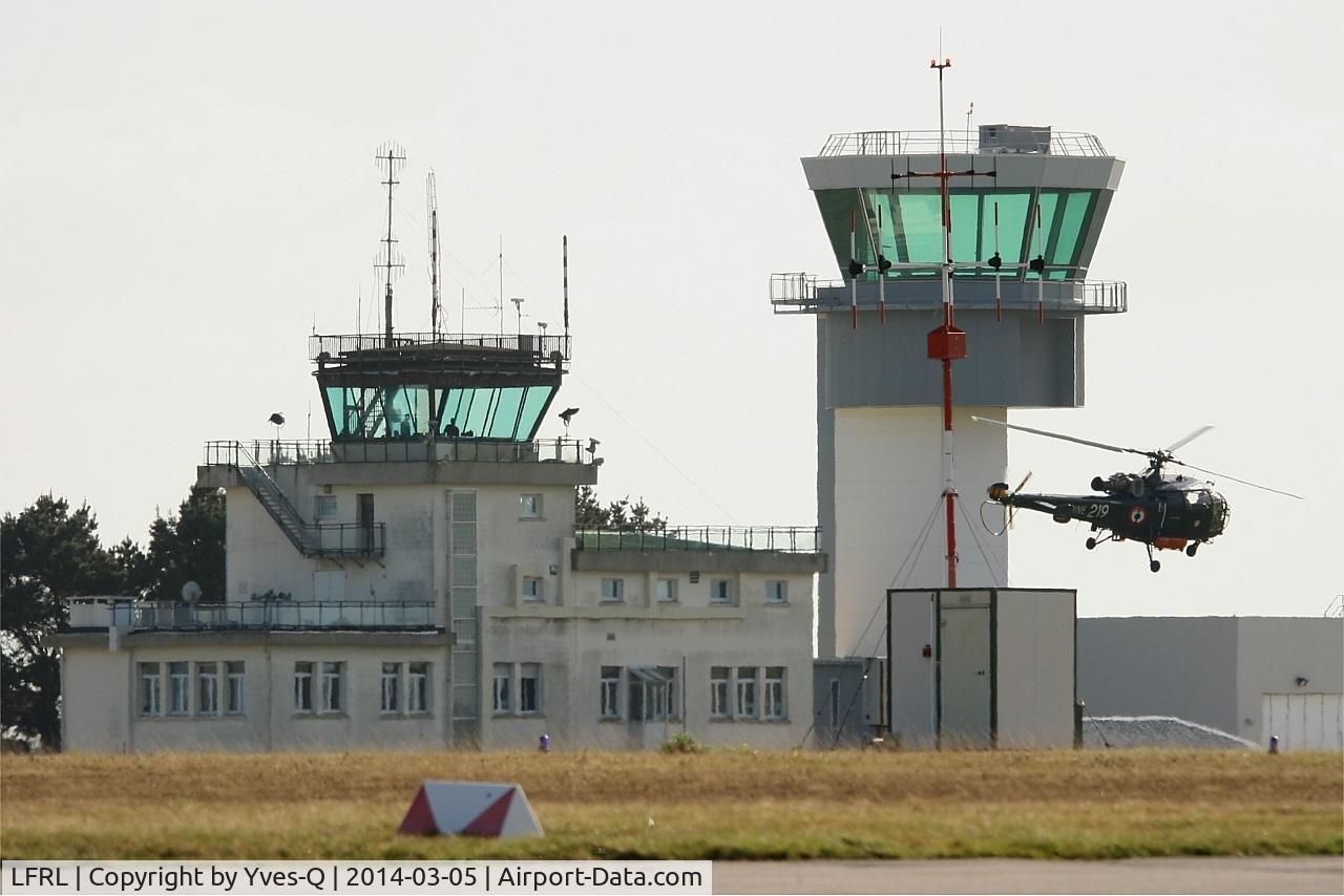 LFRL Airport - Control towers, Lanvéoc-Poulmic Naval Air Base (LFRL)