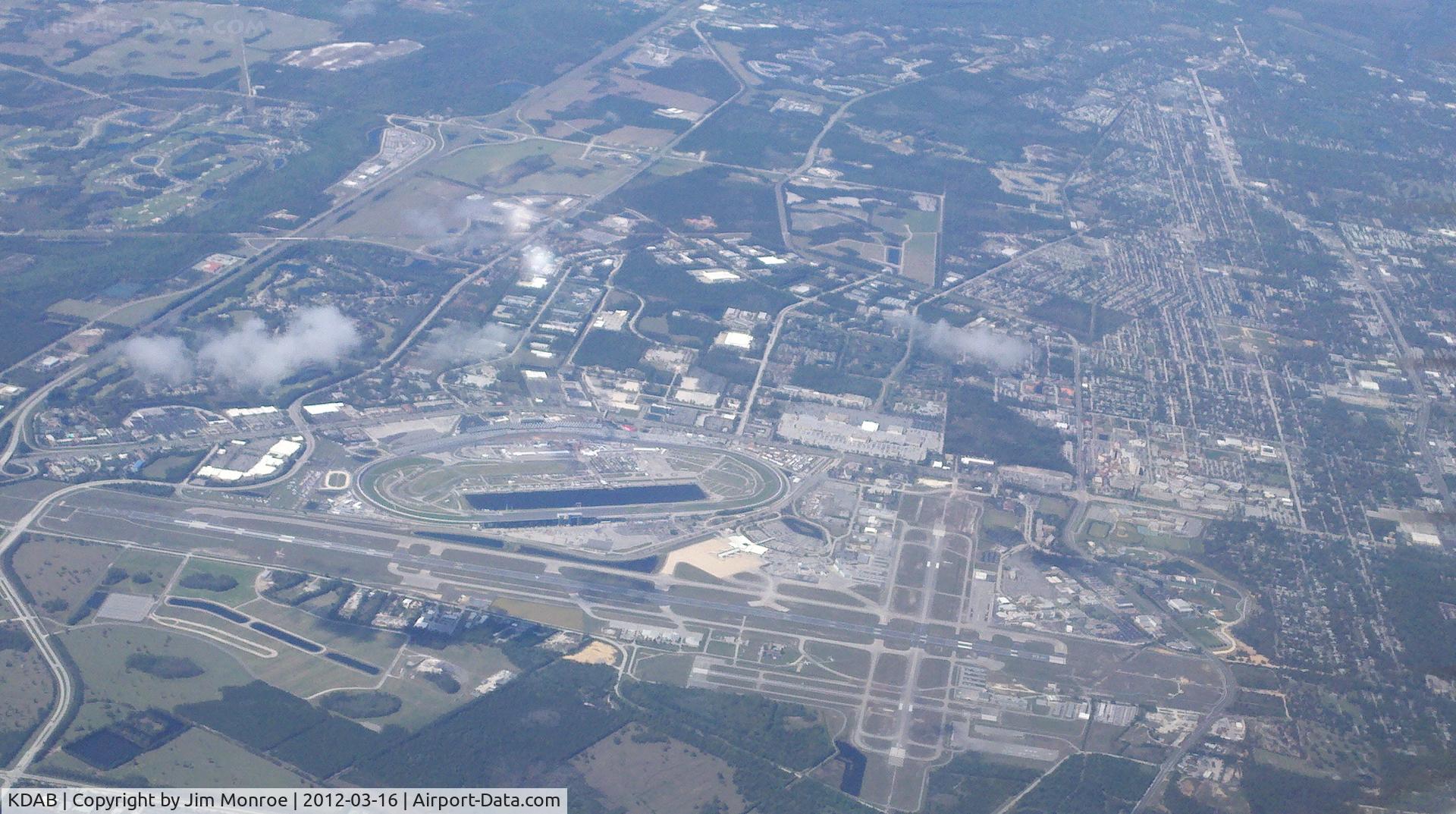 Daytona Beach International Airport (DAB) - FLying up the east coast of Florida at 8,000 feet