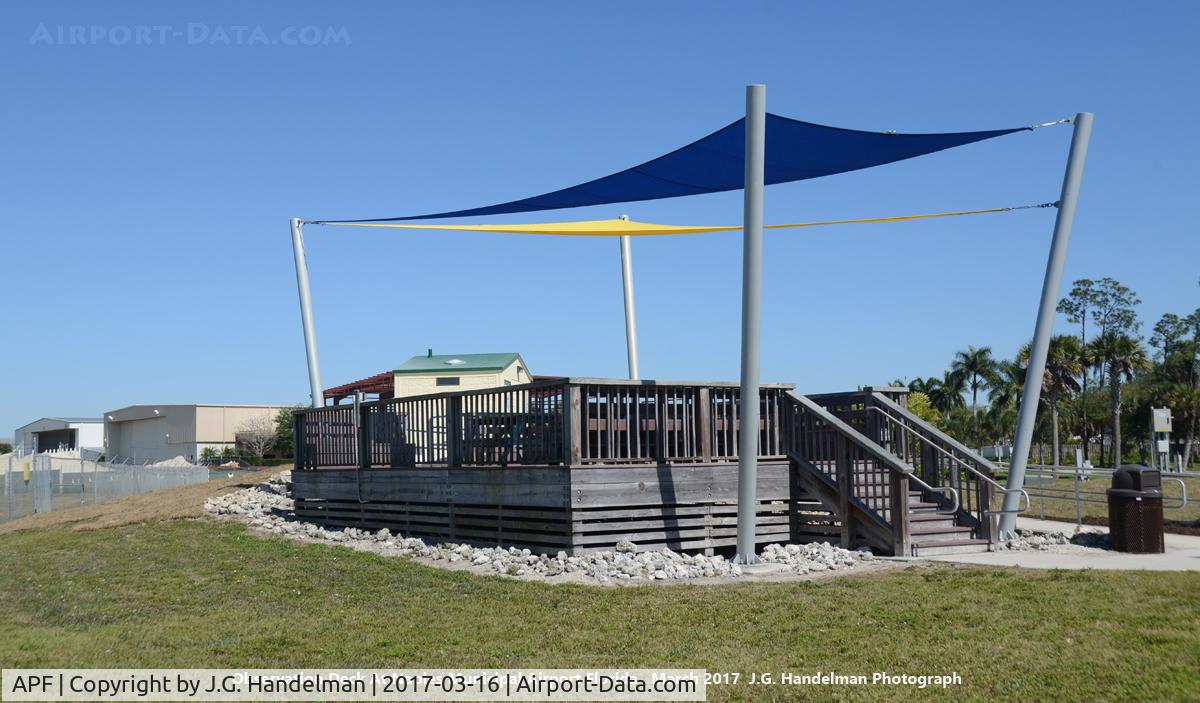 Naples Municipal Airport (APF) - Observation Deck At Naples FL Airport. Superb location. 