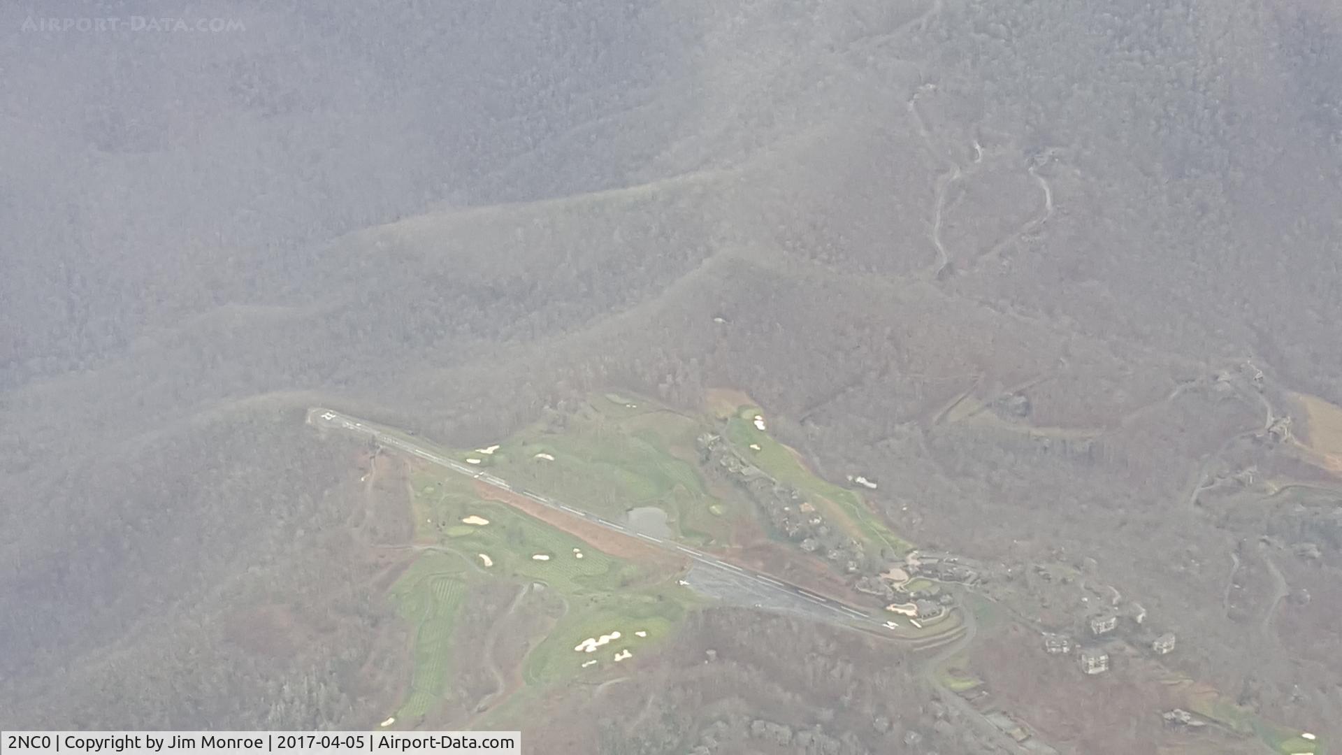 Mountain Air Airport (2NC0) - Taken from 10,000 MSL - Mountainaire Airport - North of Asheville NC