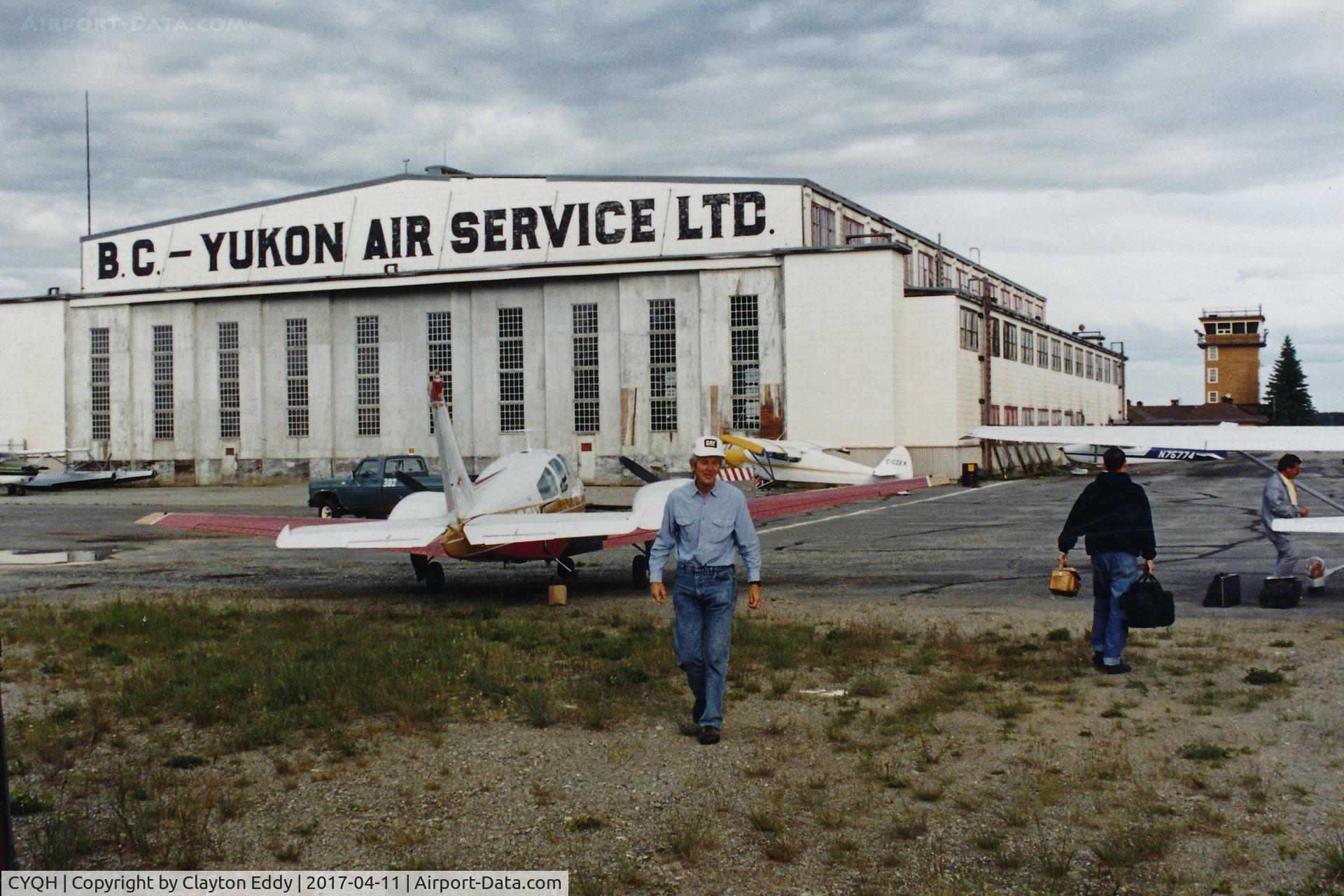 Watson Lake Airport, Watson Lake, Yukon Canada (CYQH) - Watson Lake 1994