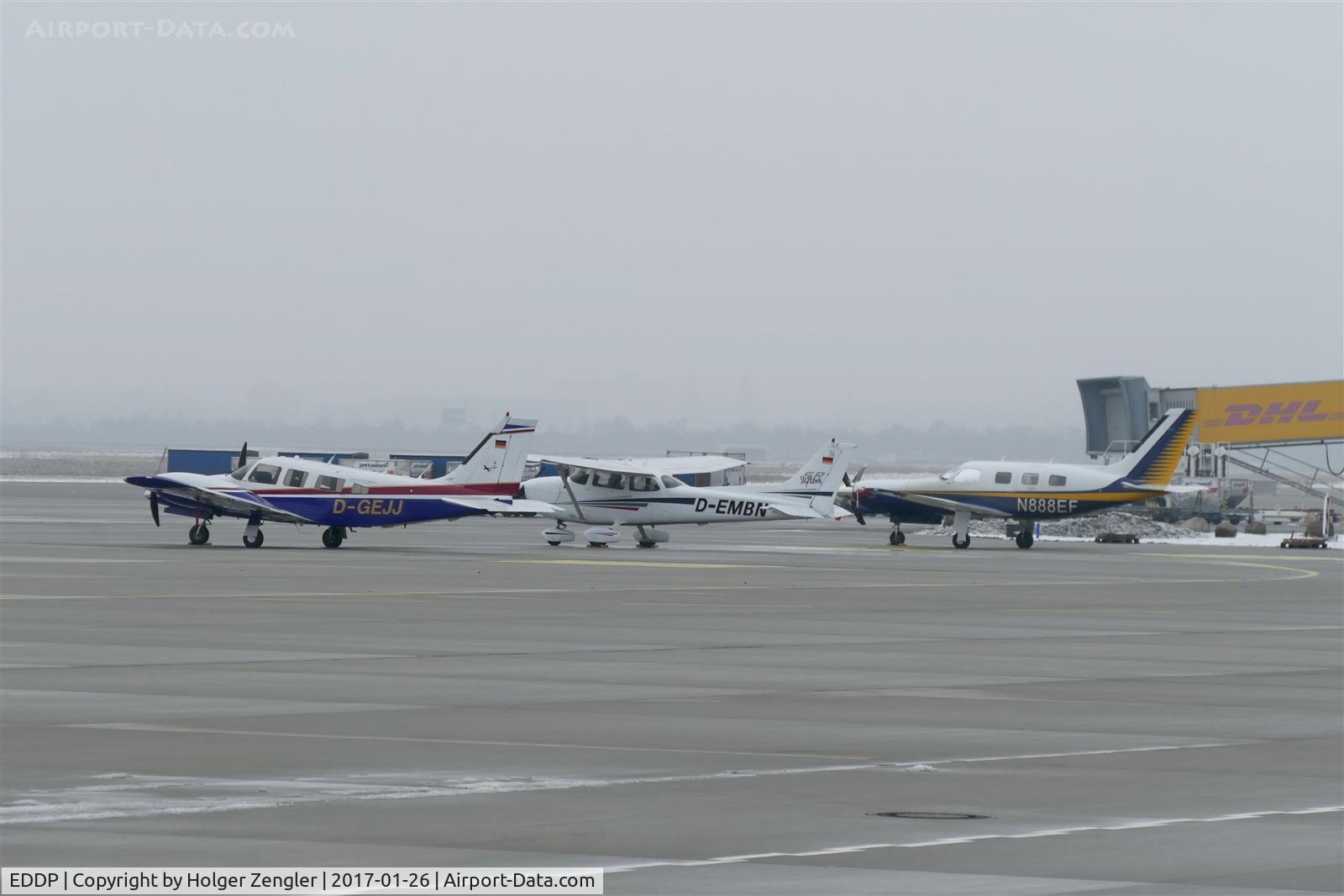 Leipzig/Halle Airport, Leipzig/Halle Germany (EDDP) - Lazy afternoon on apron 1 east....