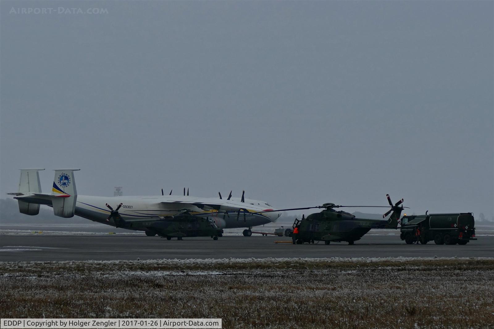 Leipzig/Halle Airport, Leipzig/Halle Germany (EDDP) - Pretty crowded apron 3 with unusual aircrafts there...