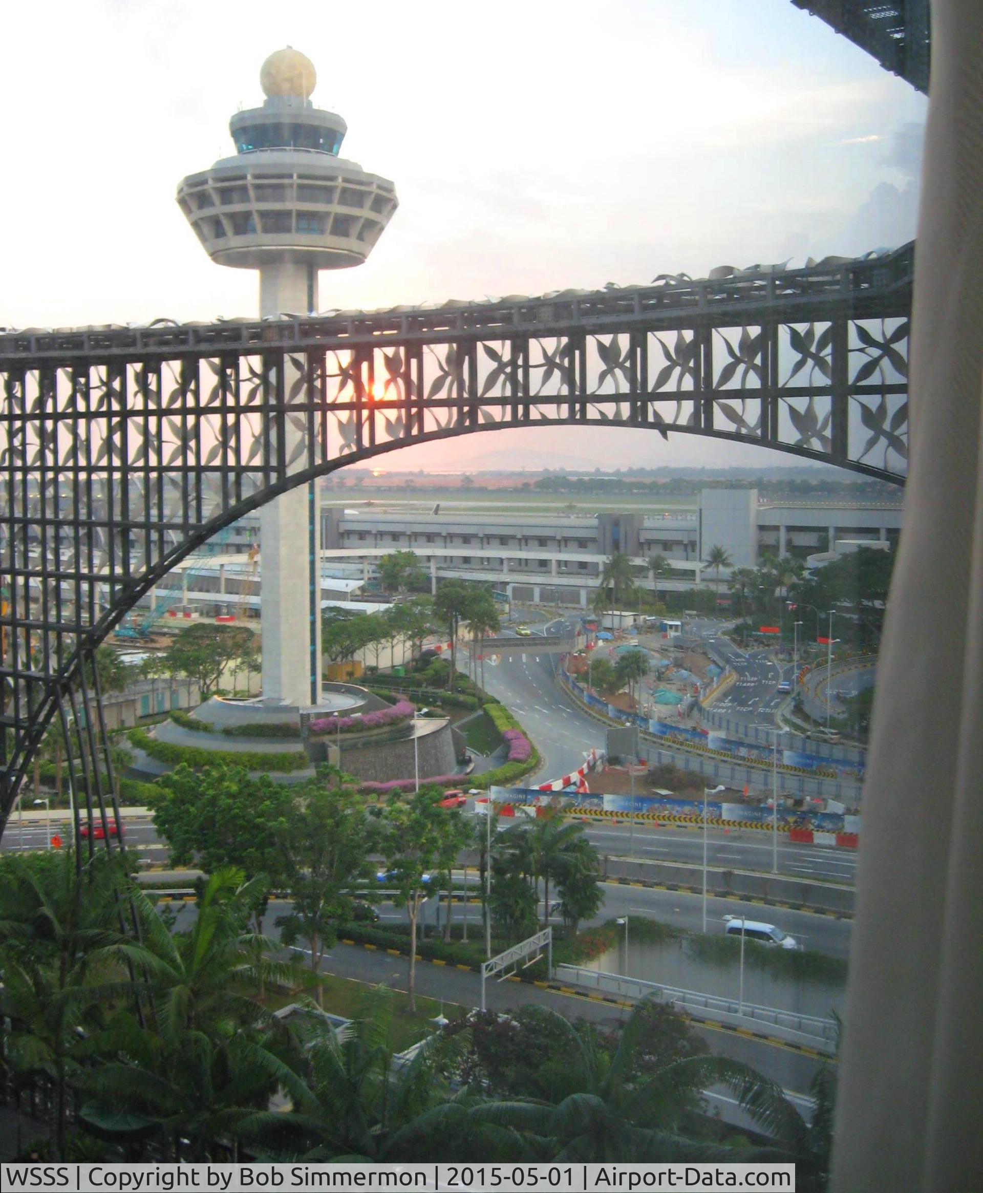 Singapore Changi Airport, Changi Singapore (WSSS) - Changi Airport control tower