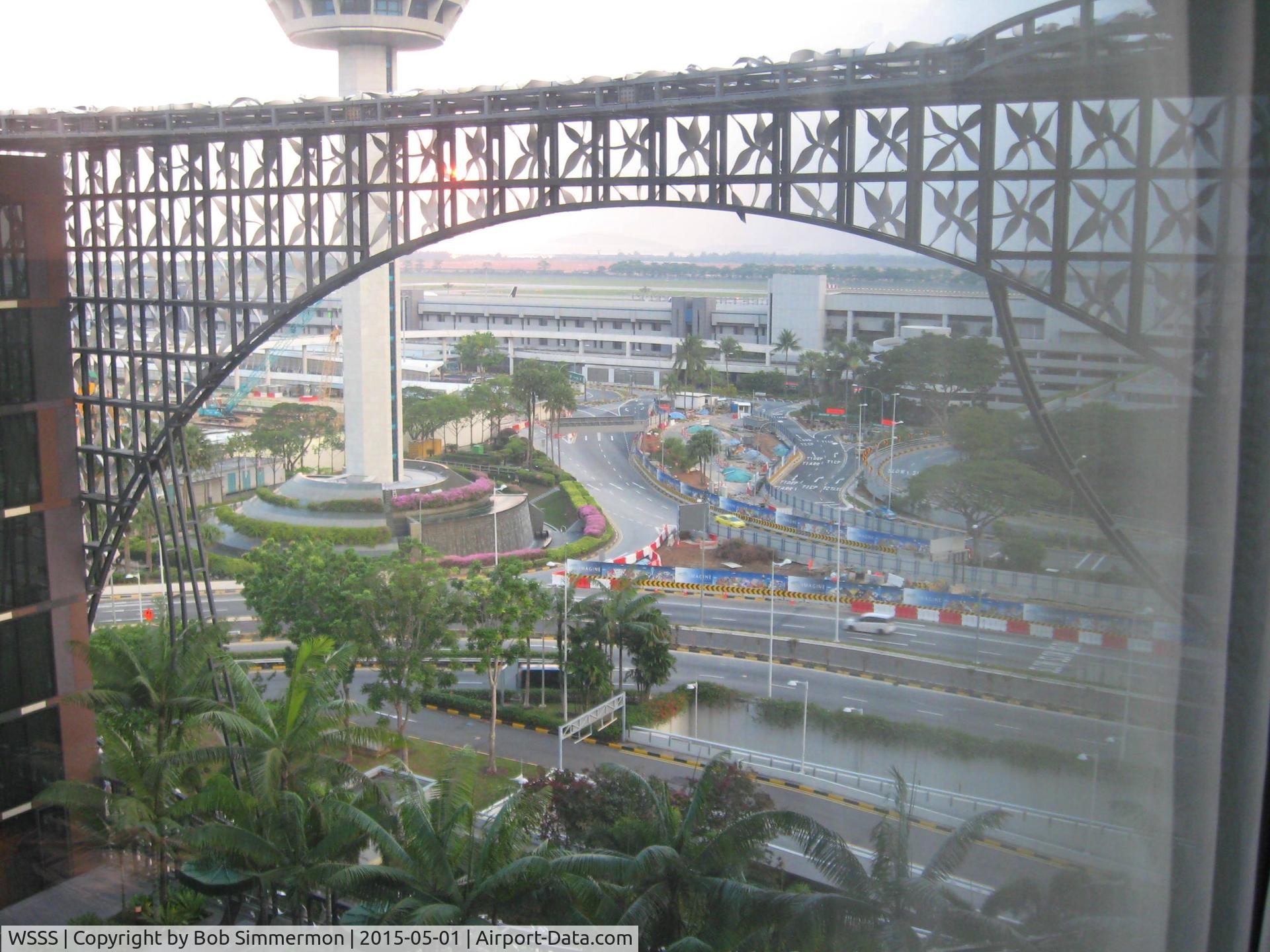 Singapore Changi Airport, Changi Singapore (WSSS) - Changi Airport looking east