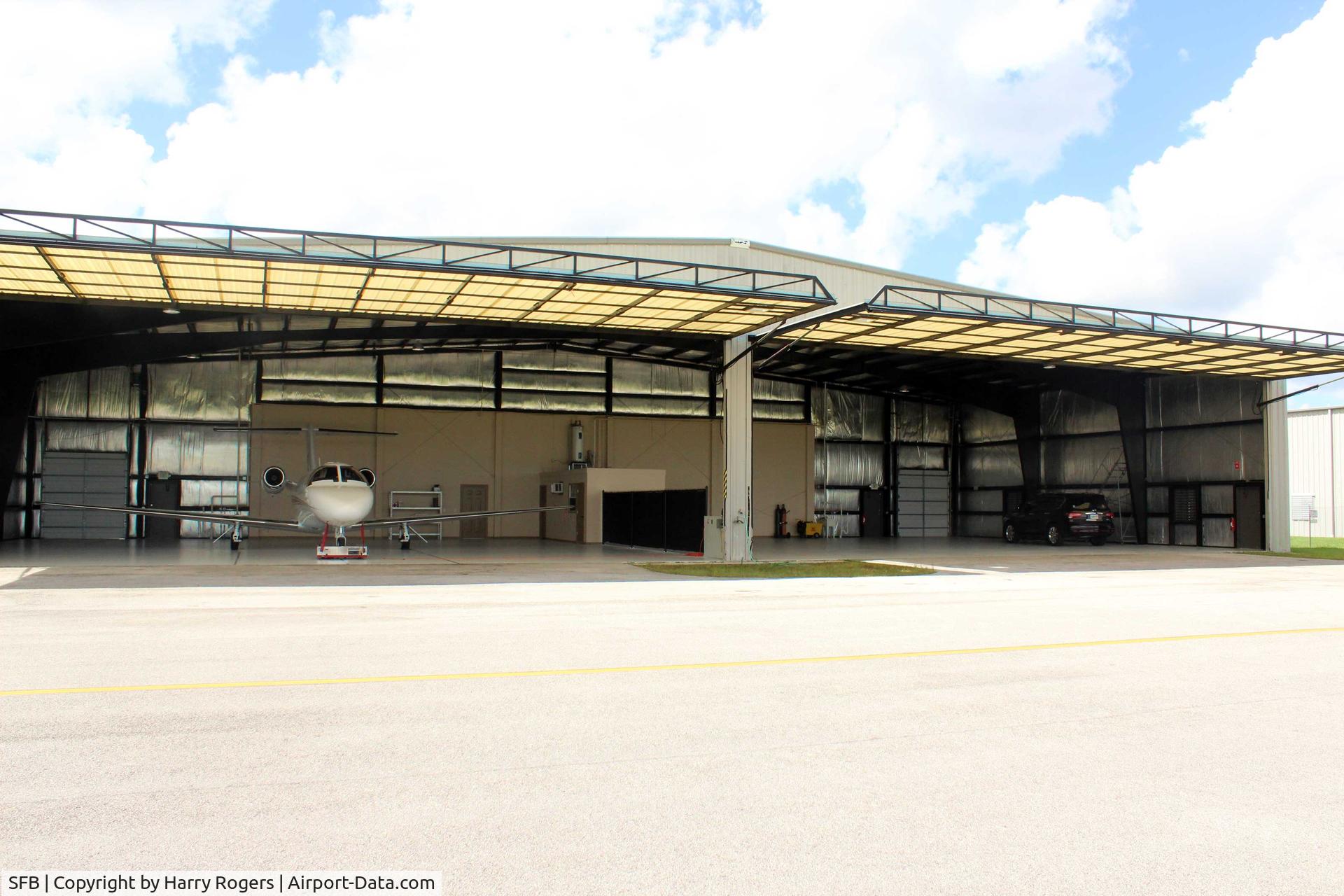 Orlando Sanford International Airport (SFB) - South East Ramp hangar facility.