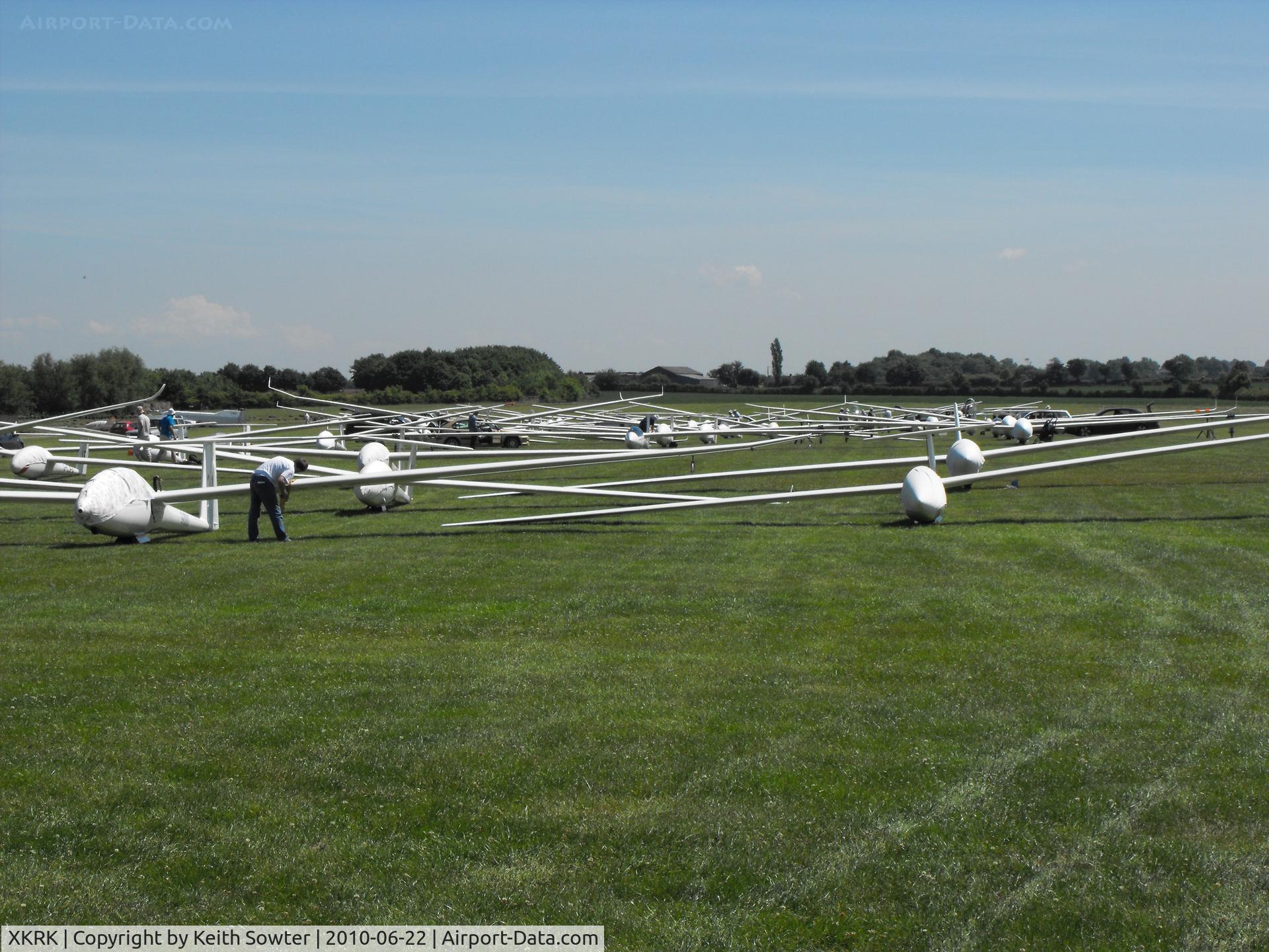 XKRK Airport - Glider competition grid at Husband Bosworth