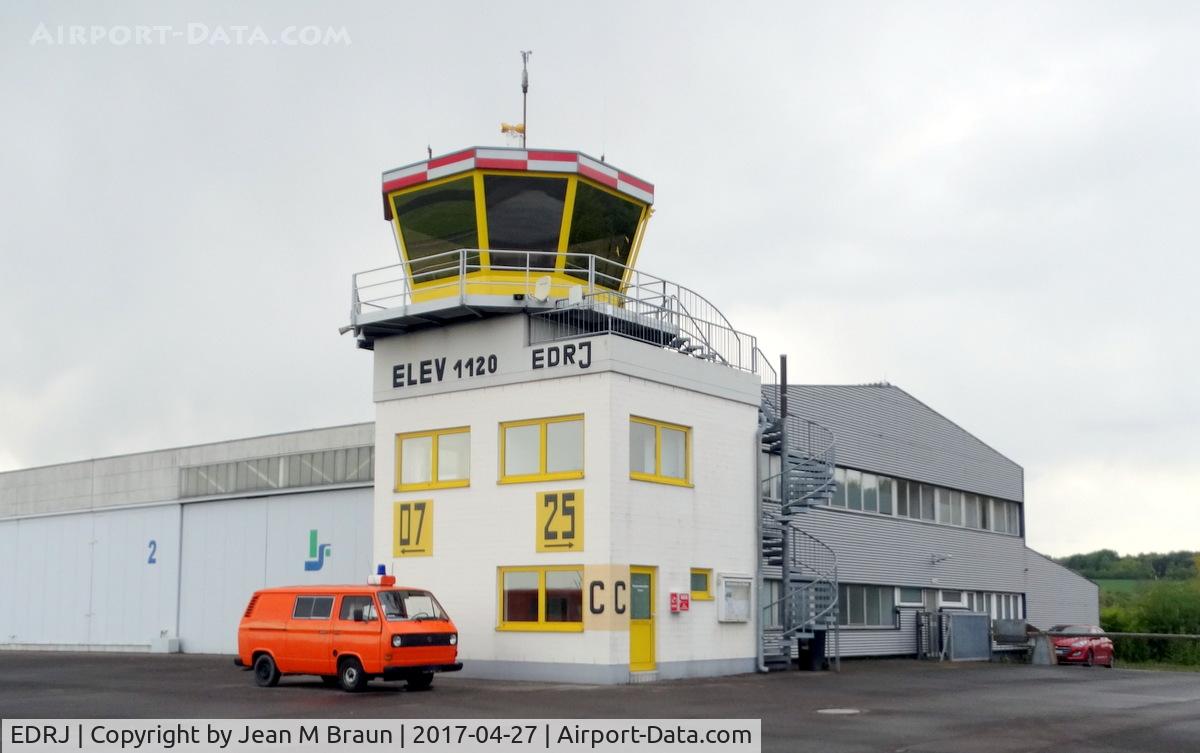 EDRJ Airport - Saarlouis-Düren Airport is a small general aviation airport in the vicinity of Saarbrucken, capital of the federal state of Saarland, an independent territory from 1945 to 1950. In those days the Saarland had its own country registration, SLD-xx then SL-x