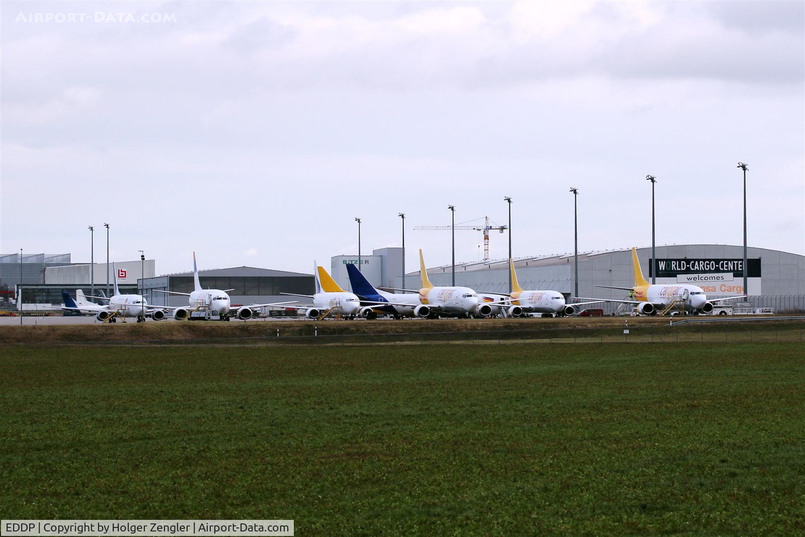Leipzig/Halle Airport, Leipzig/Halle Germany (EDDP) - At the weekends apron 2 is home of small freighters at LEJ....