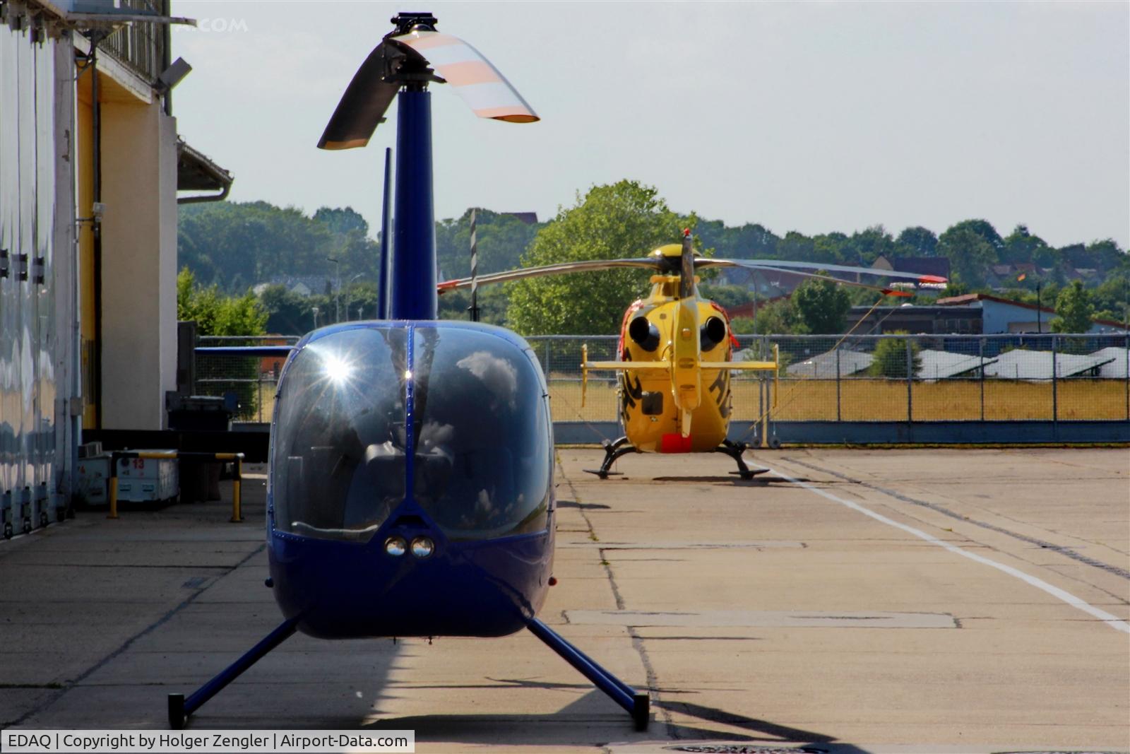 HALLE OPPIN AIRPORT,  Germany (EDAQ) - Some helis waiting for some tasks....