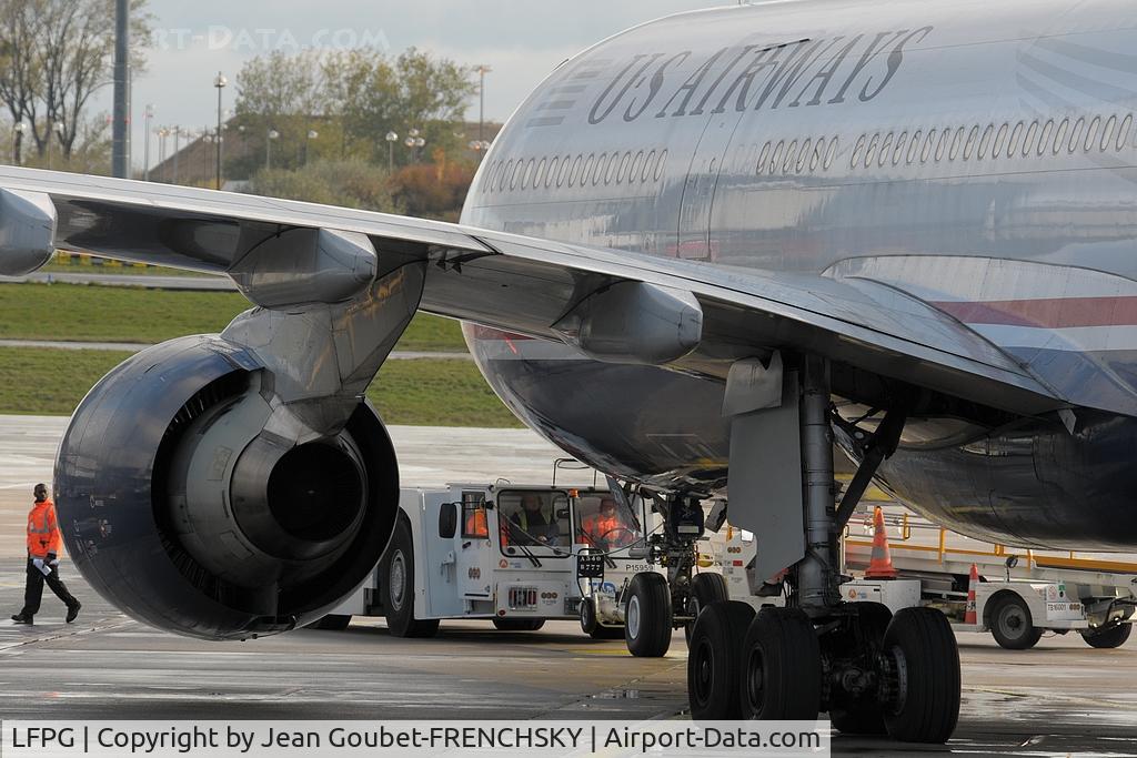 Paris Charles de Gaulle Airport (Roissy Airport), Paris France (LFPG) - US Air departure CDG terminal 1