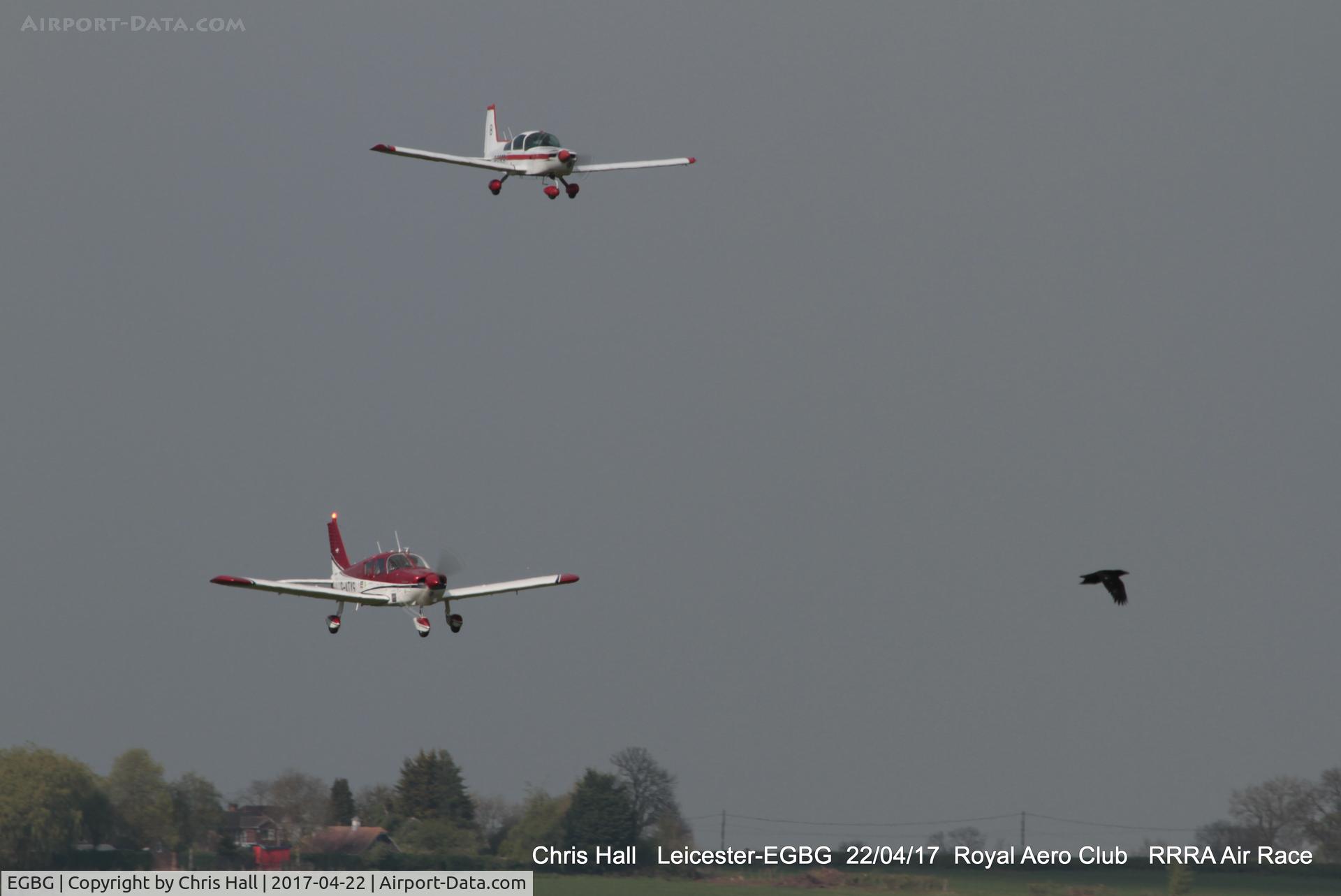 Leicester Airport, Leicester, England United Kingdom (EGBG) - Royal Aero Club 3R's air race at Leicester
