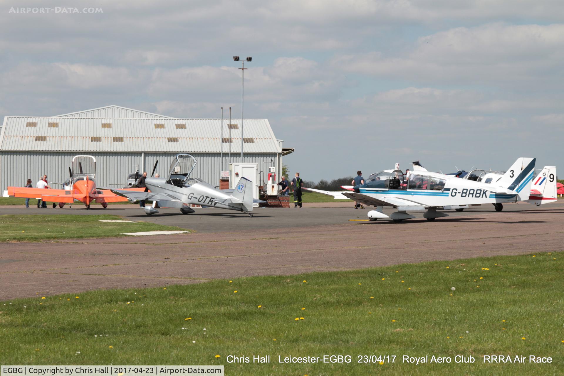 Leicester Airport, Leicester, England United Kingdom (EGBG) - Royal Aero Club 3R's air race at Leicester