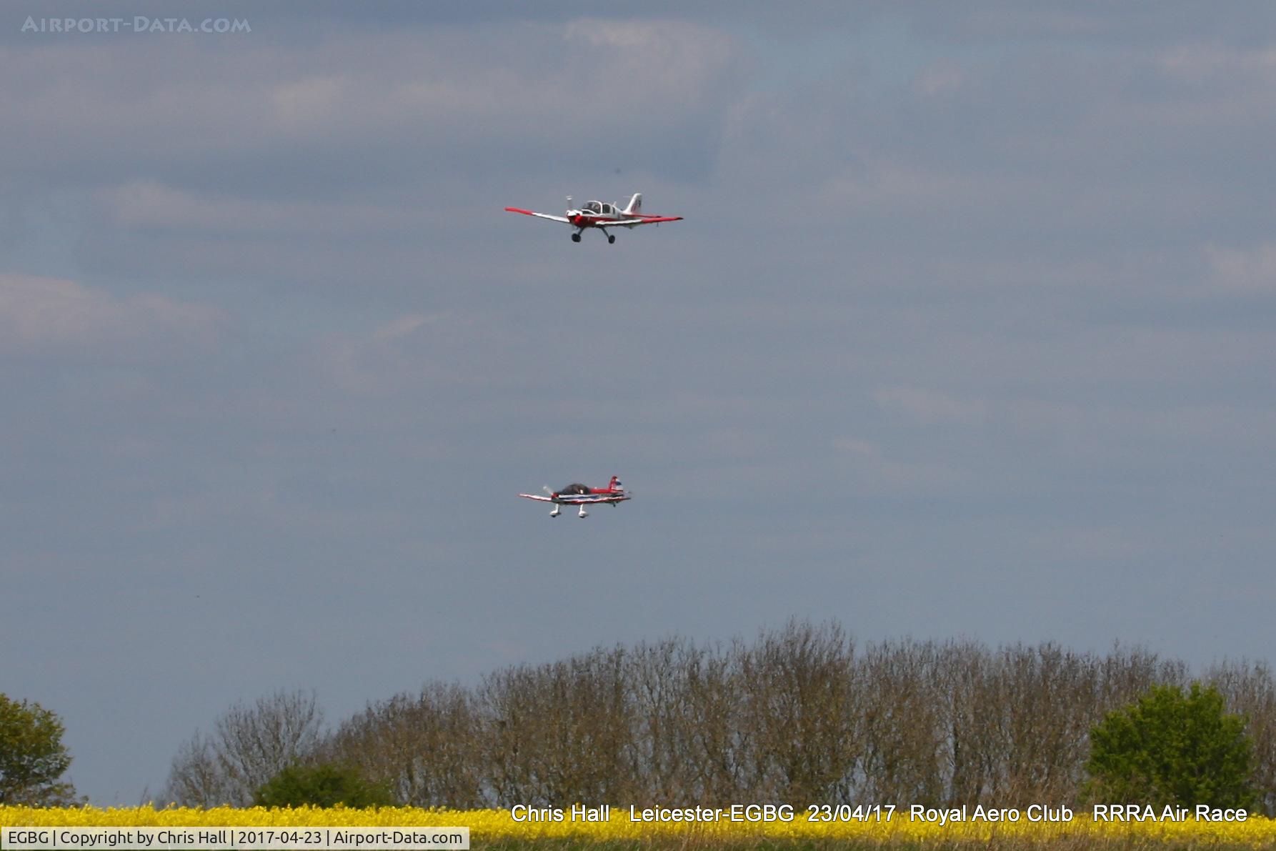 Leicester Airport, Leicester, England United Kingdom (EGBG) - Royal Aero Club 3R's air race at Leicester