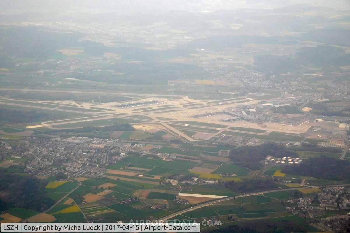 Zurich International Airport, Zurich Switzerland (LSZH) - Taken from HB-JVE, ZRH-HAJ