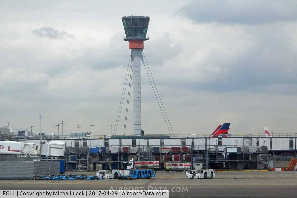 London Heathrow Airport, London, England United Kingdom (EGLL) - Tower at Heathrow