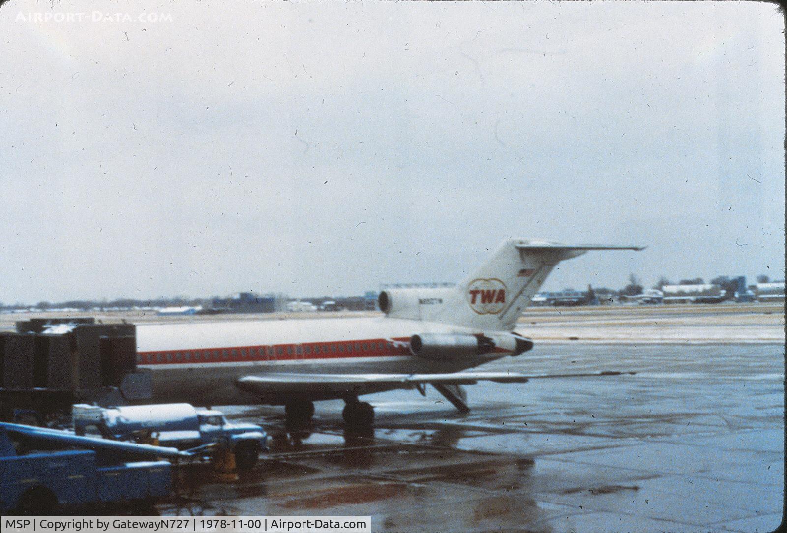 Minneapolis-st Paul Intl/wold-chamberlain Airport (MSP) - Reg. unclear. Possibly N852TW.