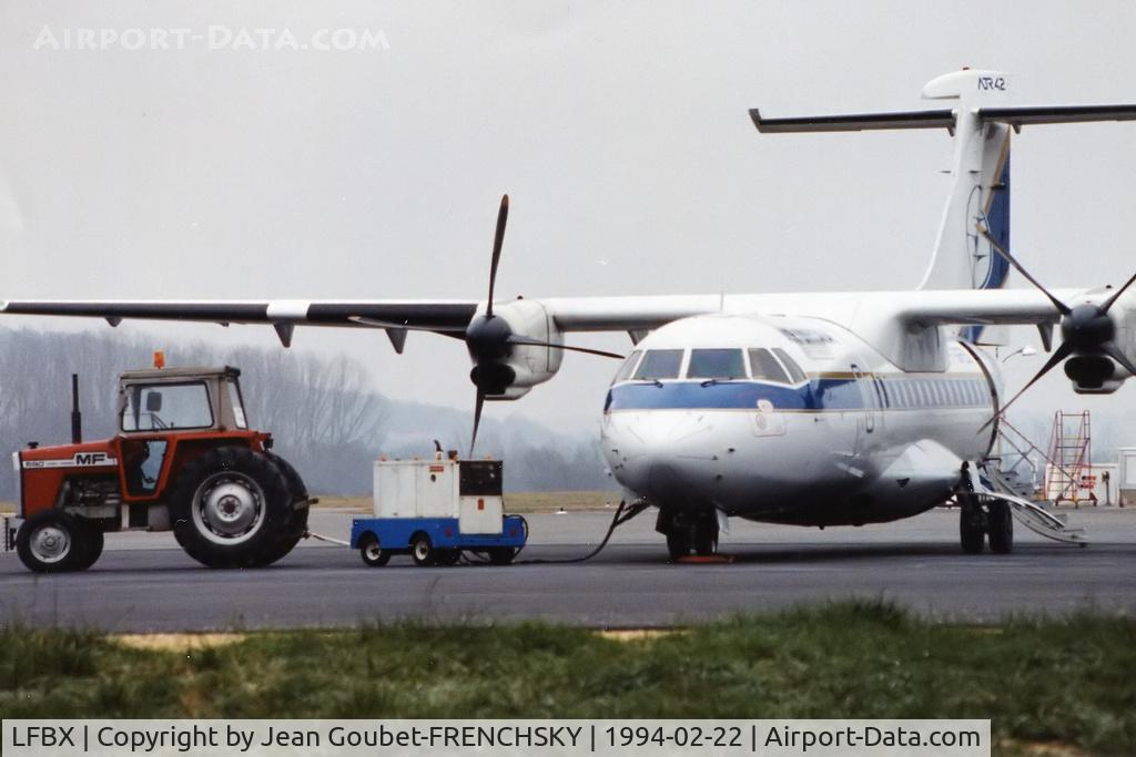 Périgueux Airport, Bassillac Airport France (LFBX) - ATR42 Air Littoral from and to Paris Orly