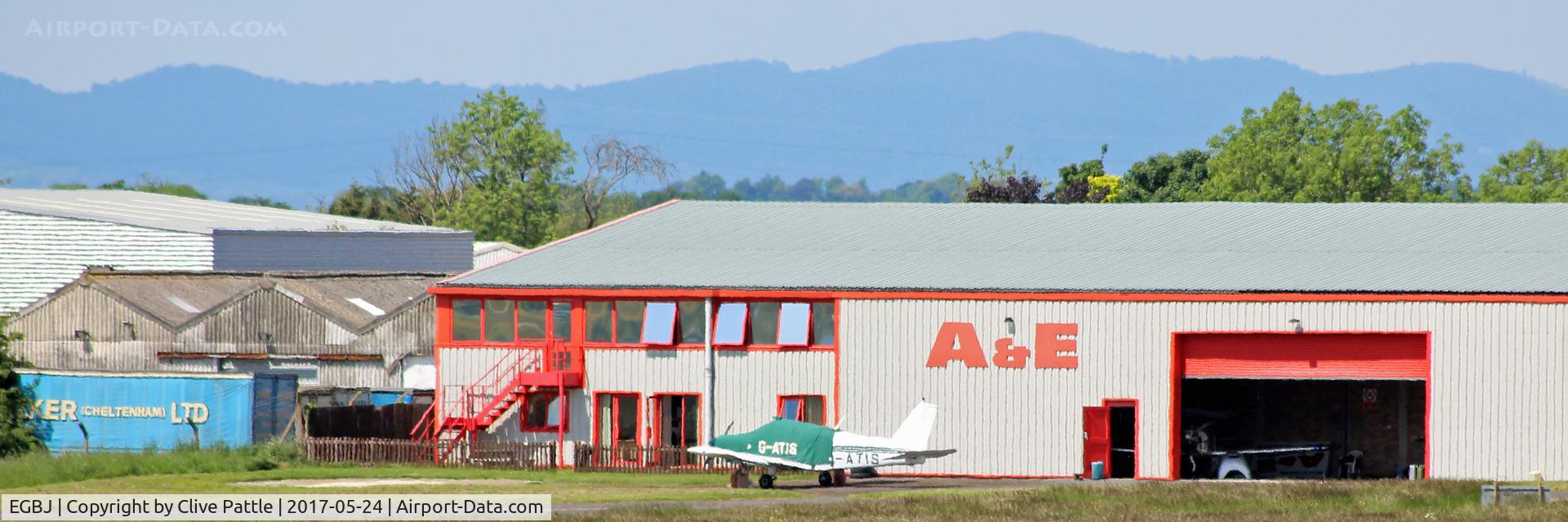 Gloucestershire Airport, Staverton, England United Kingdom (EGBJ) - Airfield view at Gloucester/Staverton