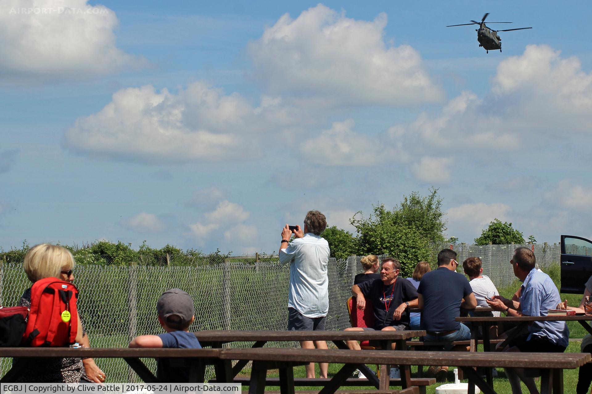 Gloucestershire Airport, Staverton, England United Kingdom (EGBJ) - Excellent spotting facilities at Gloucester/Staverton