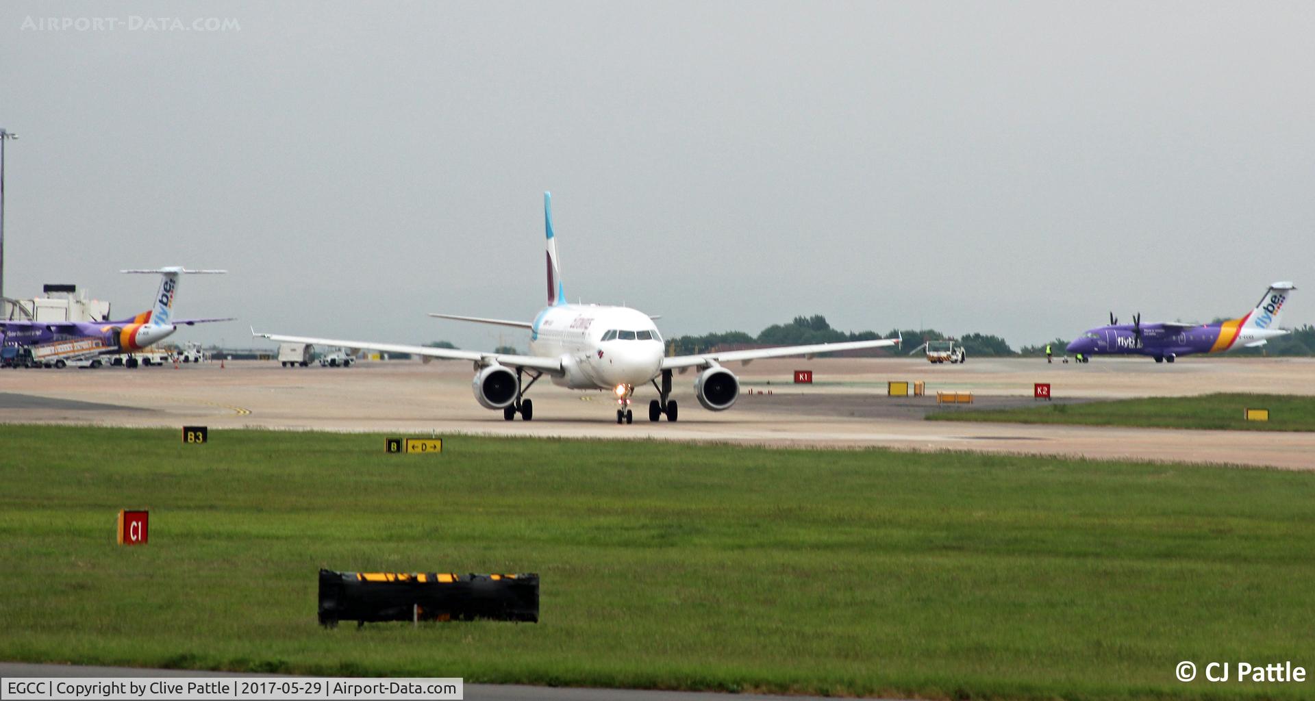 Manchester Airport, Manchester, England United Kingdom (EGCC) - Manchester EGCC airport action