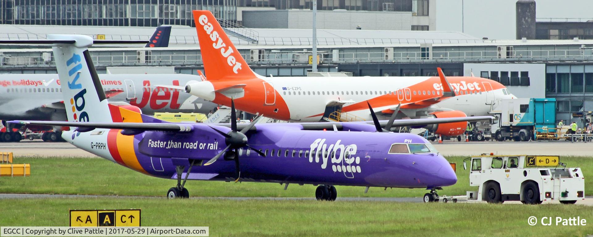 Manchester Airport, Manchester, England United Kingdom (EGCC) - Manchester Terminal action