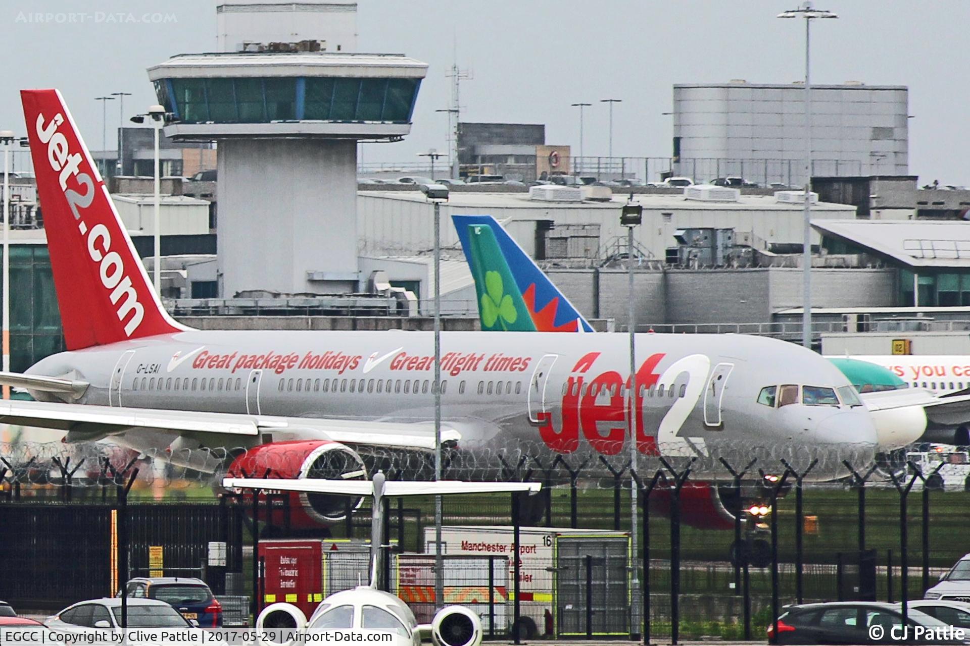 Manchester Airport, Manchester, England United Kingdom (EGCC) - Manchester EGCC apron action