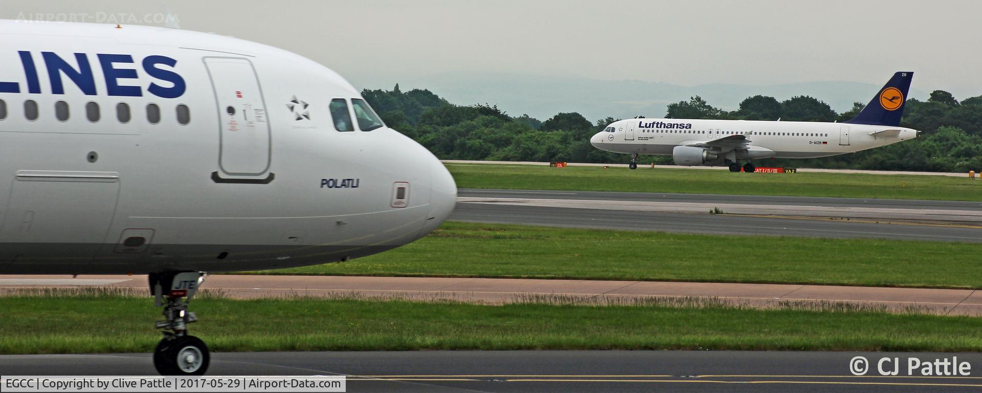 Manchester Airport, Manchester, England United Kingdom (EGCC) - Manchester EGCC - Airport action