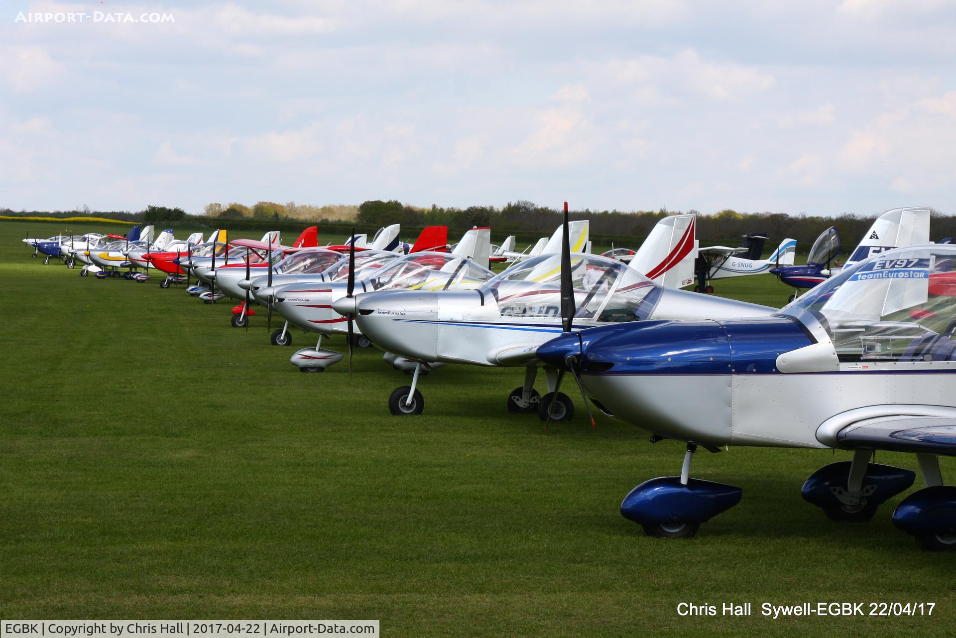 Sywell Aerodrome Airport, Northampton, England United Kingdom (EGBK) - at the EV-97 fly in. Sywell