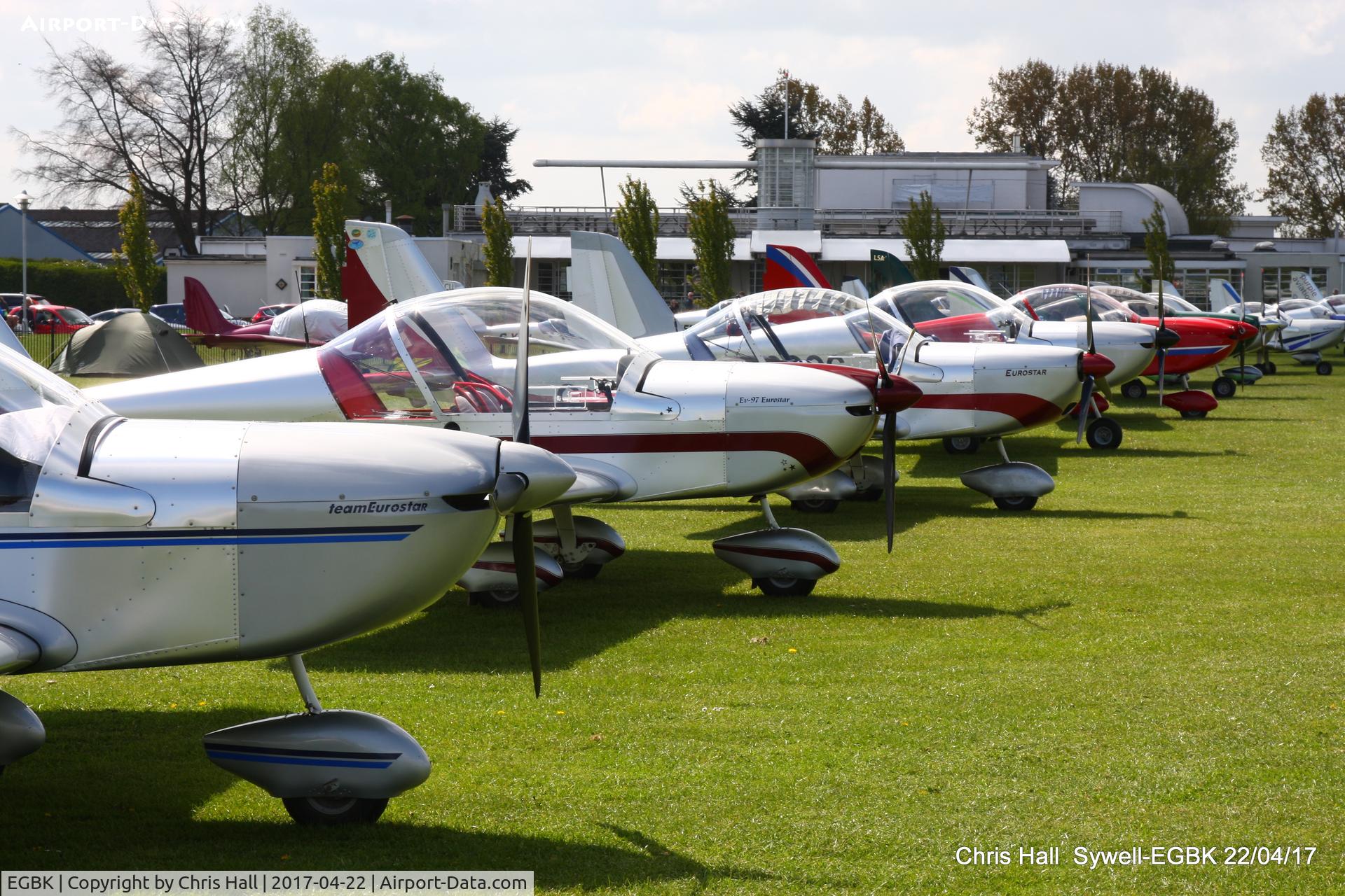Sywell Aerodrome Airport, Northampton, England United Kingdom (EGBK) - at the EV-97 fly in. Sywell