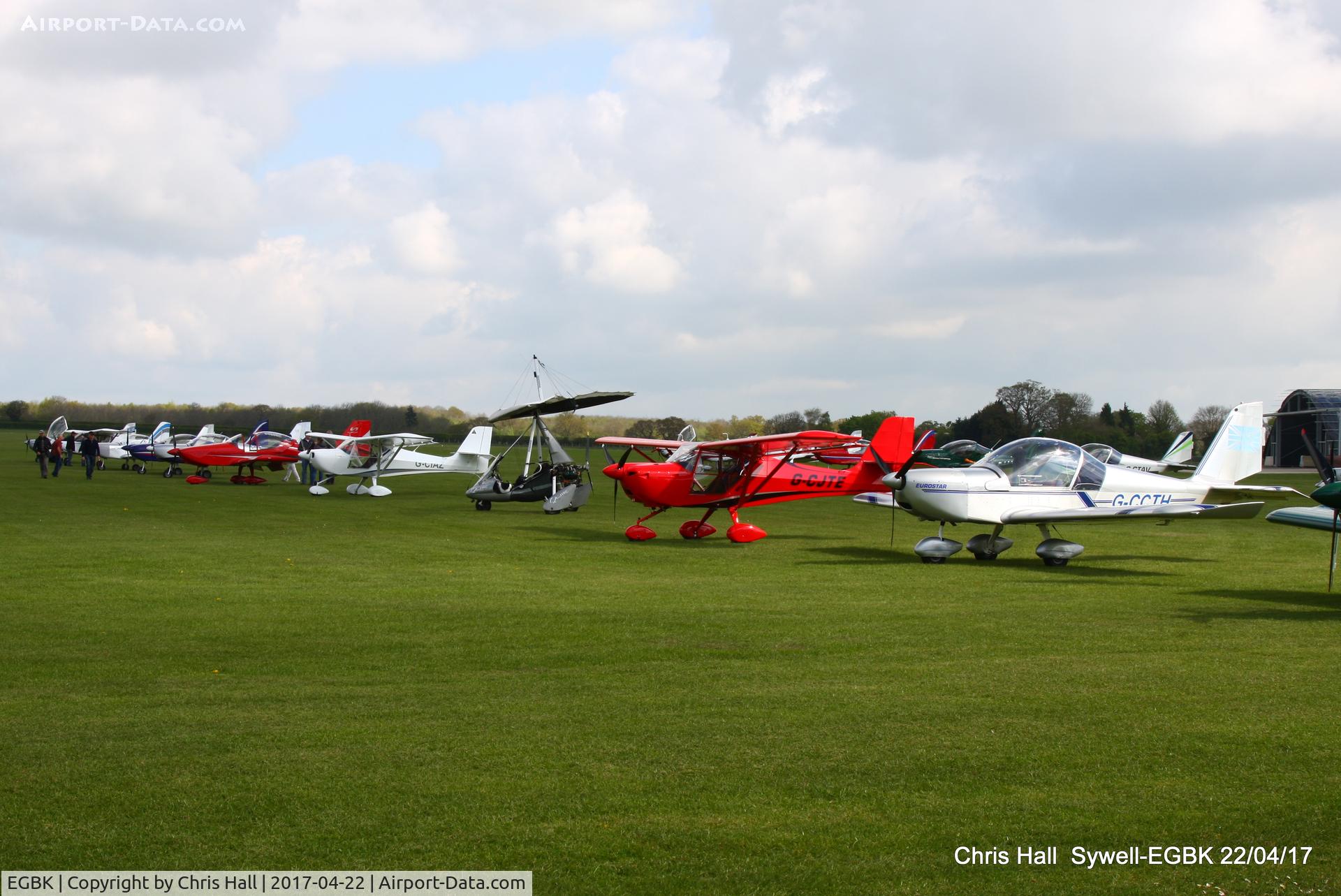 Sywell Aerodrome Airport, Northampton, England United Kingdom (EGBK) - at the EV-97 fly in. Sywell