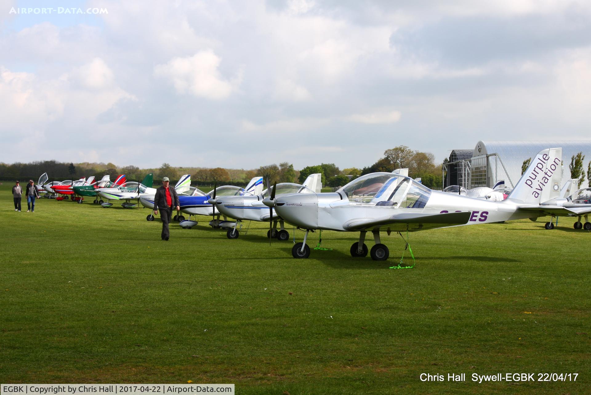 Sywell Aerodrome Airport, Northampton, England United Kingdom (EGBK) - at the EV-97 fly in. Sywell