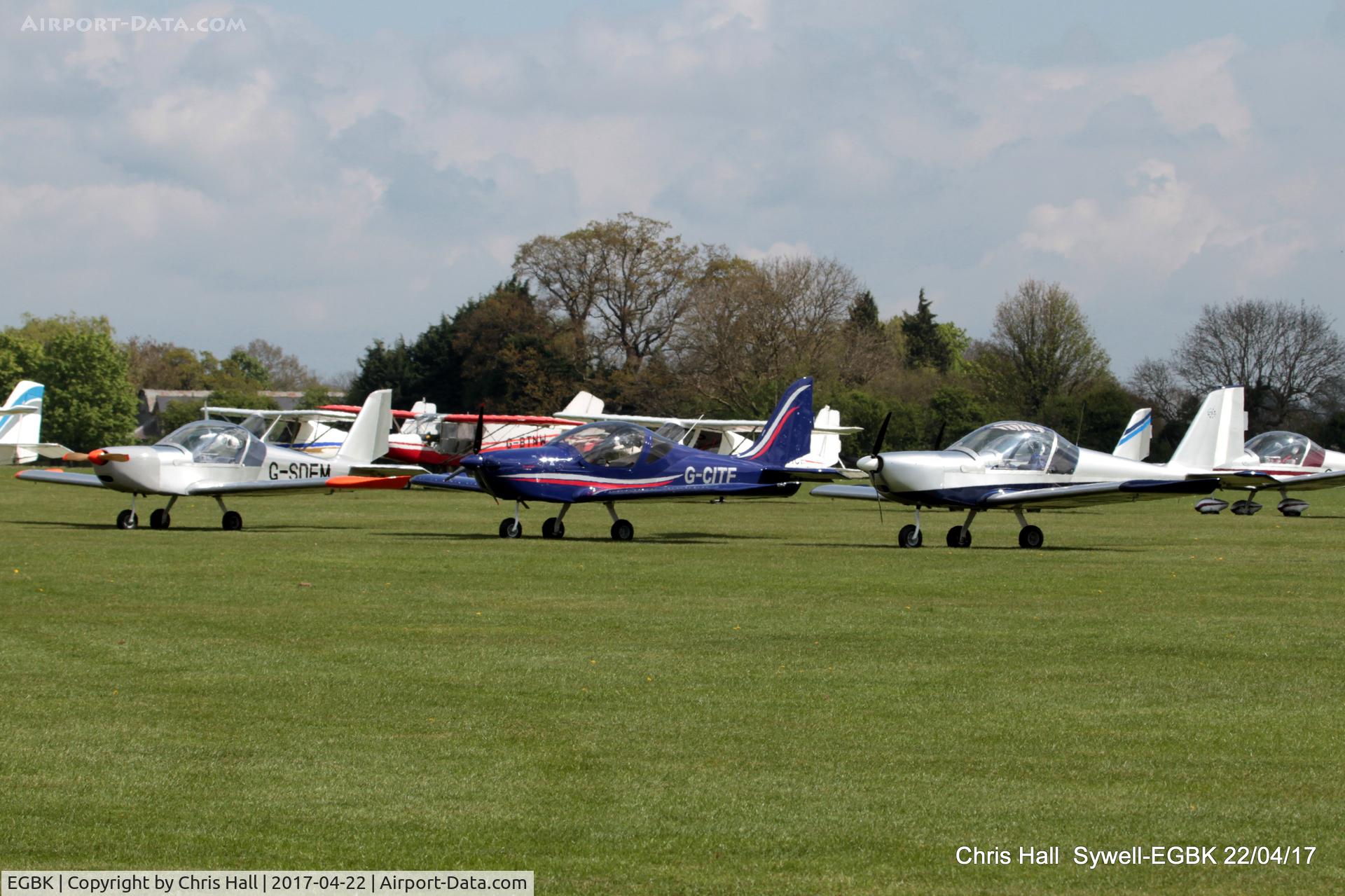 Sywell Aerodrome Airport, Northampton, England United Kingdom (EGBK) - at the EV-97 fly in. Sywell