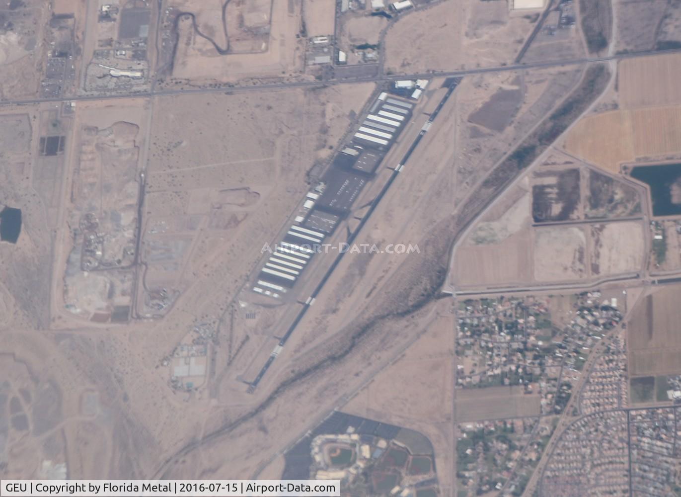 Glendale Municipal Airport (GEU) - Glendale Airport from the air